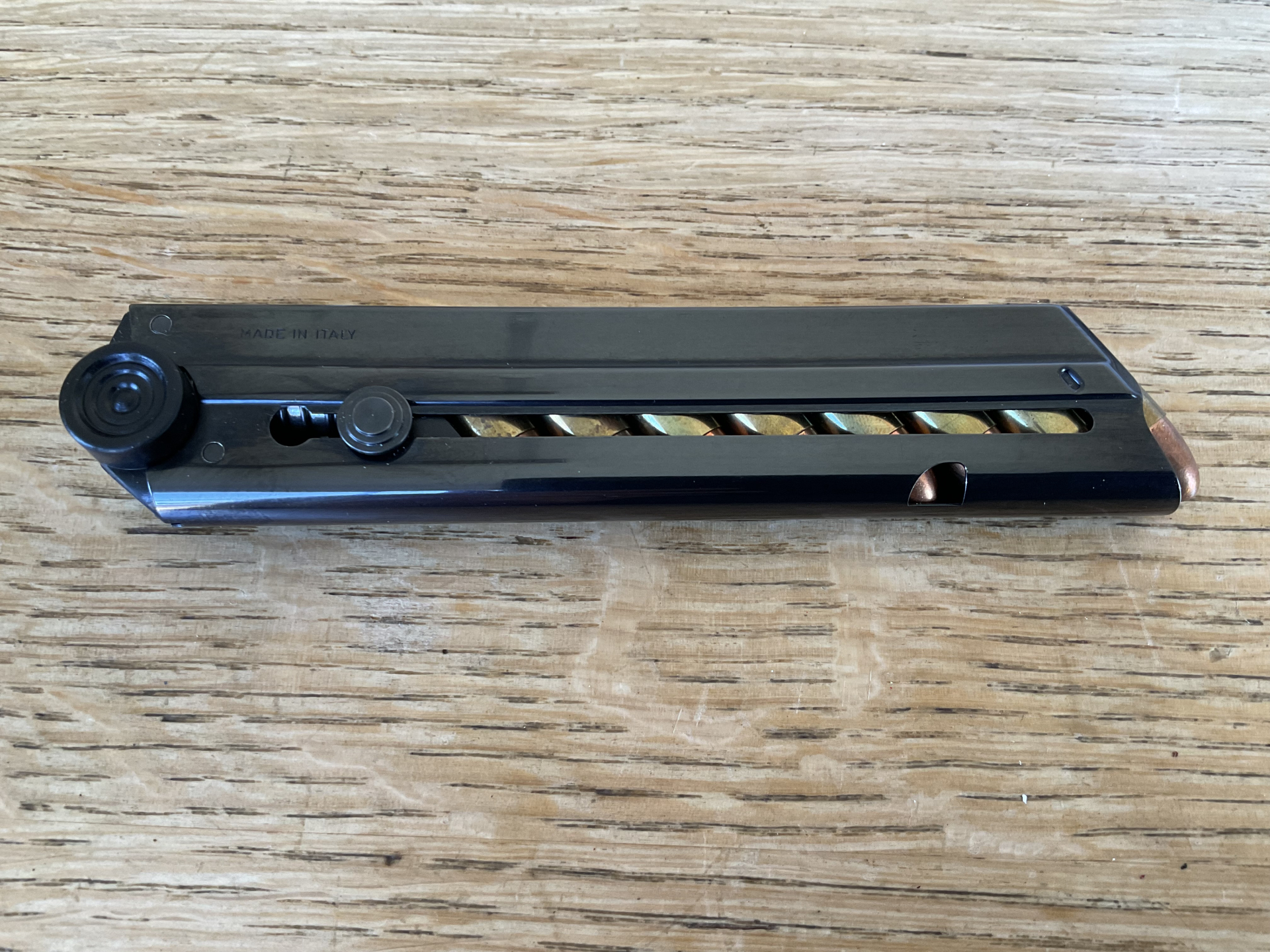 Einsteckmagazin MEC GAR – Made in Italy – für Luger P.08 – 8 Patronen 9 mm Luger – Bild 1