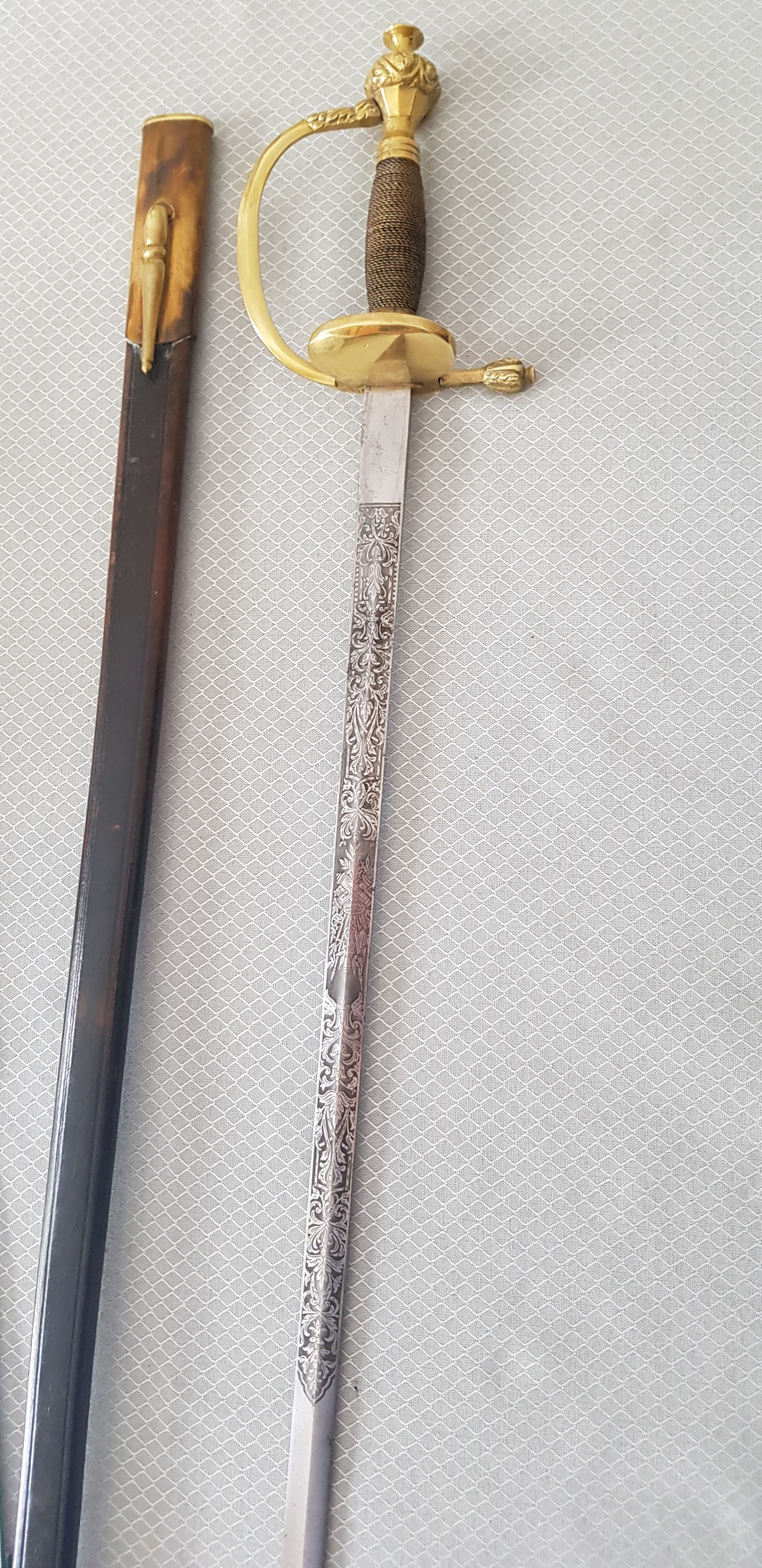 Rapier / Degen mit Scheide – Bild 2