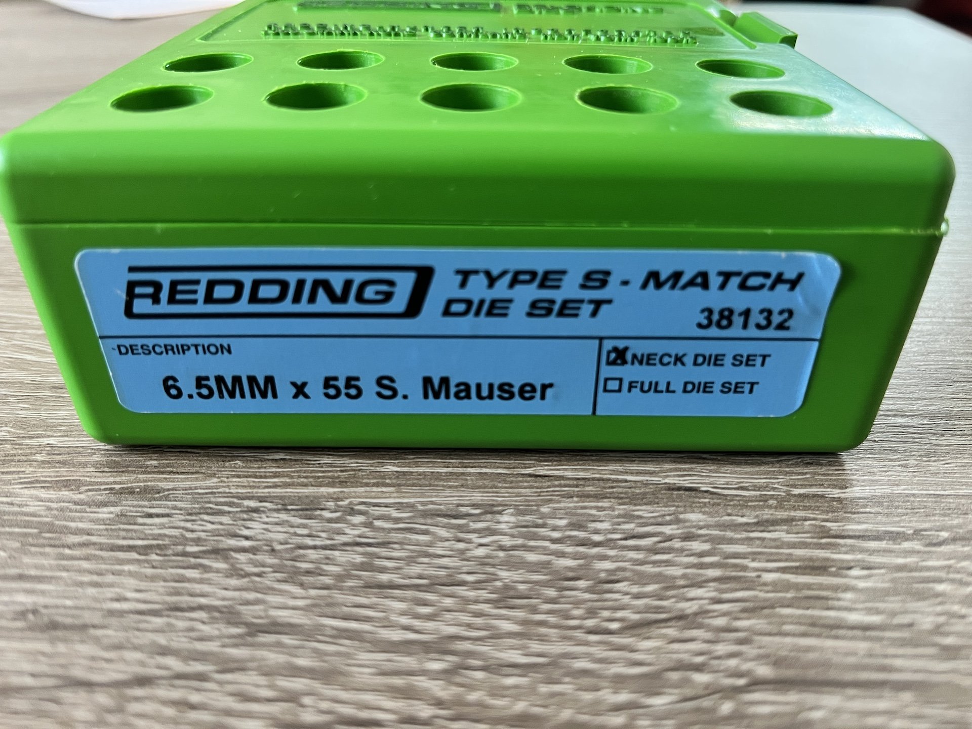 Redding Type S-Match Neck Sizing Matrizensatz 6,5x55 SE #38132 – Bild 2