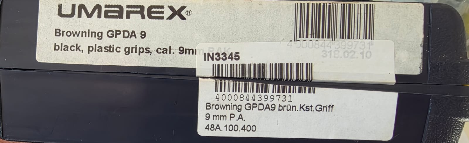 Browning GPDA 9 Schreckschuss Pistole 9mm P.A.K. schwarz brüniert – Bild 5