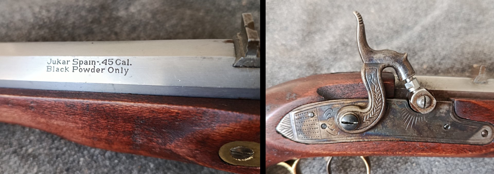 cal. 45 Perkussionspistole Jukar – Bild 3