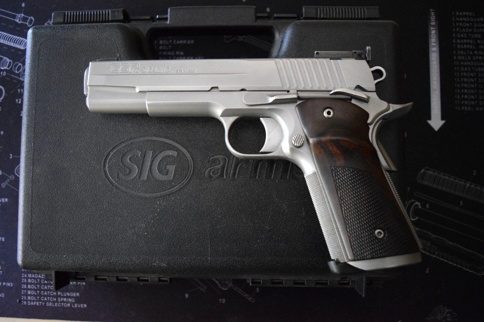 SIG Sauer GSR Stainless 45 Auto – Bild 1