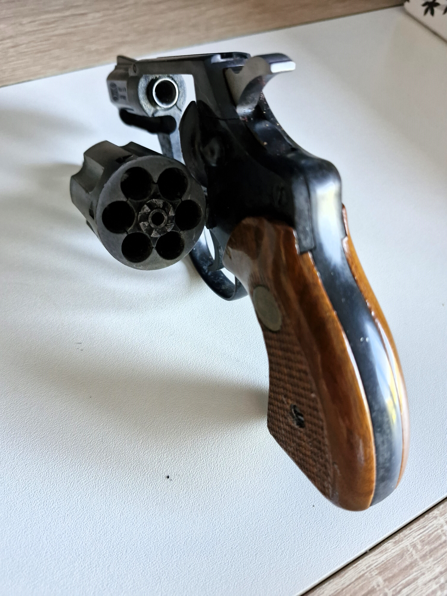 Mauser Schreckschuss Revolver K 50 Kaliber 9 mm RK (.380 Knall). – Bild 4