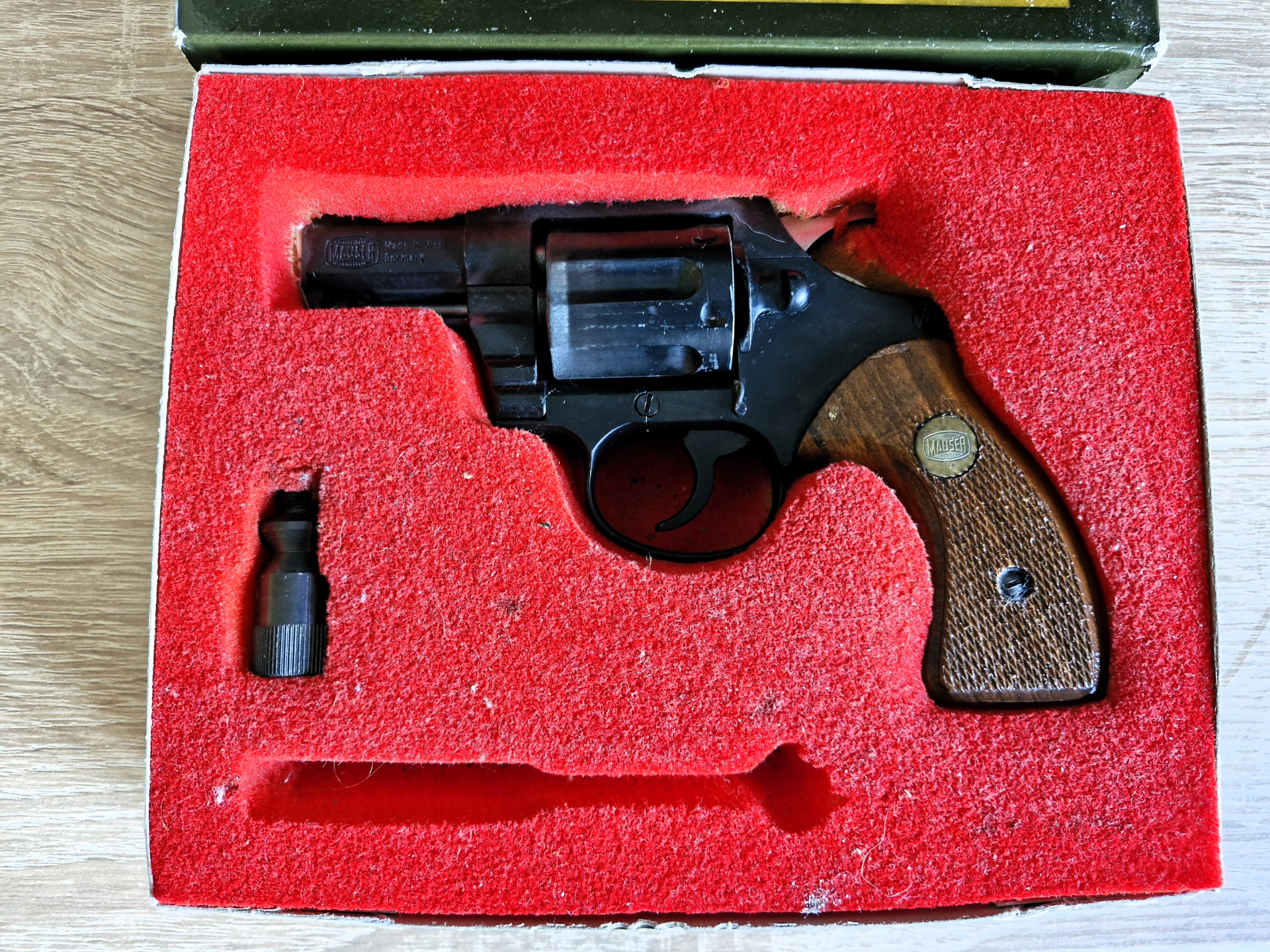 Mauser Schreckschuss Revolver K 50 Kaliber 9 mm RK (.380 Knall). – Bild 2