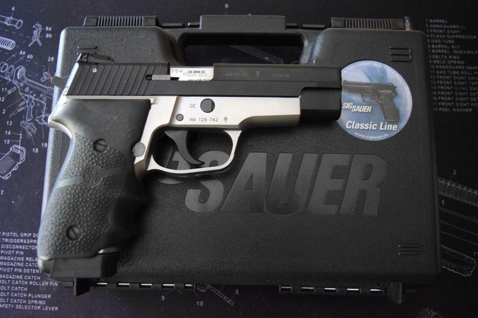 SIG Sauer 22 lr Stahlausführung – Bild 2