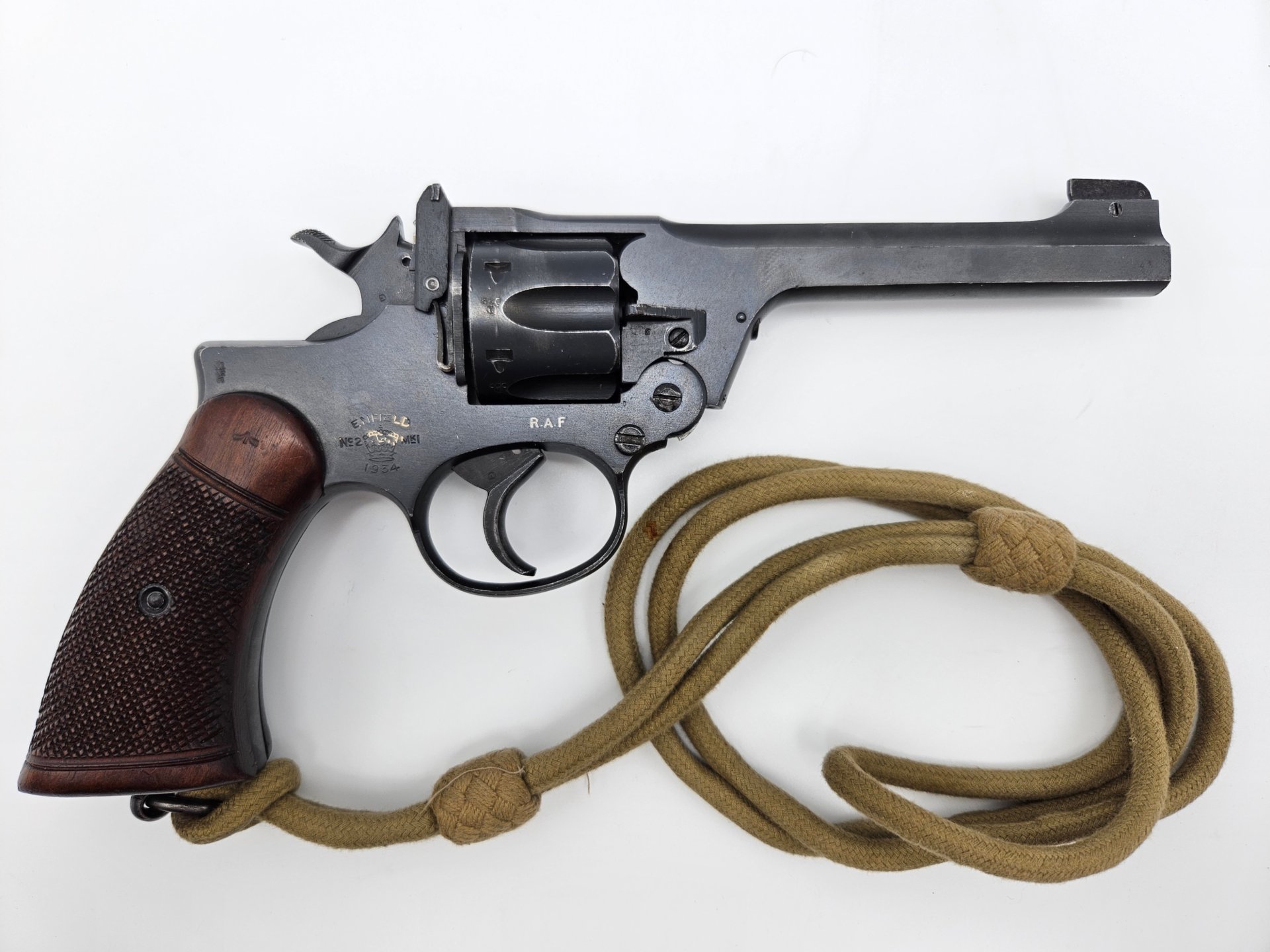 Enfield No. 2 Mk I* Service Revolver R.A.F. Stempel Kal. .38 S&W – Bild 1