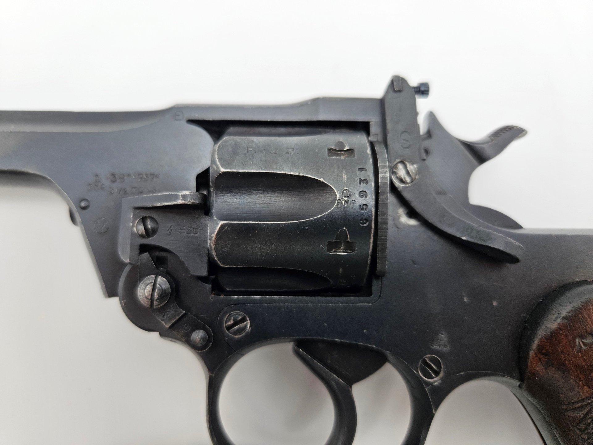 Enfield No. 2 Mk I* Service Revolver R.A.F. Stempel Kal. .38 S&W – Bild 4