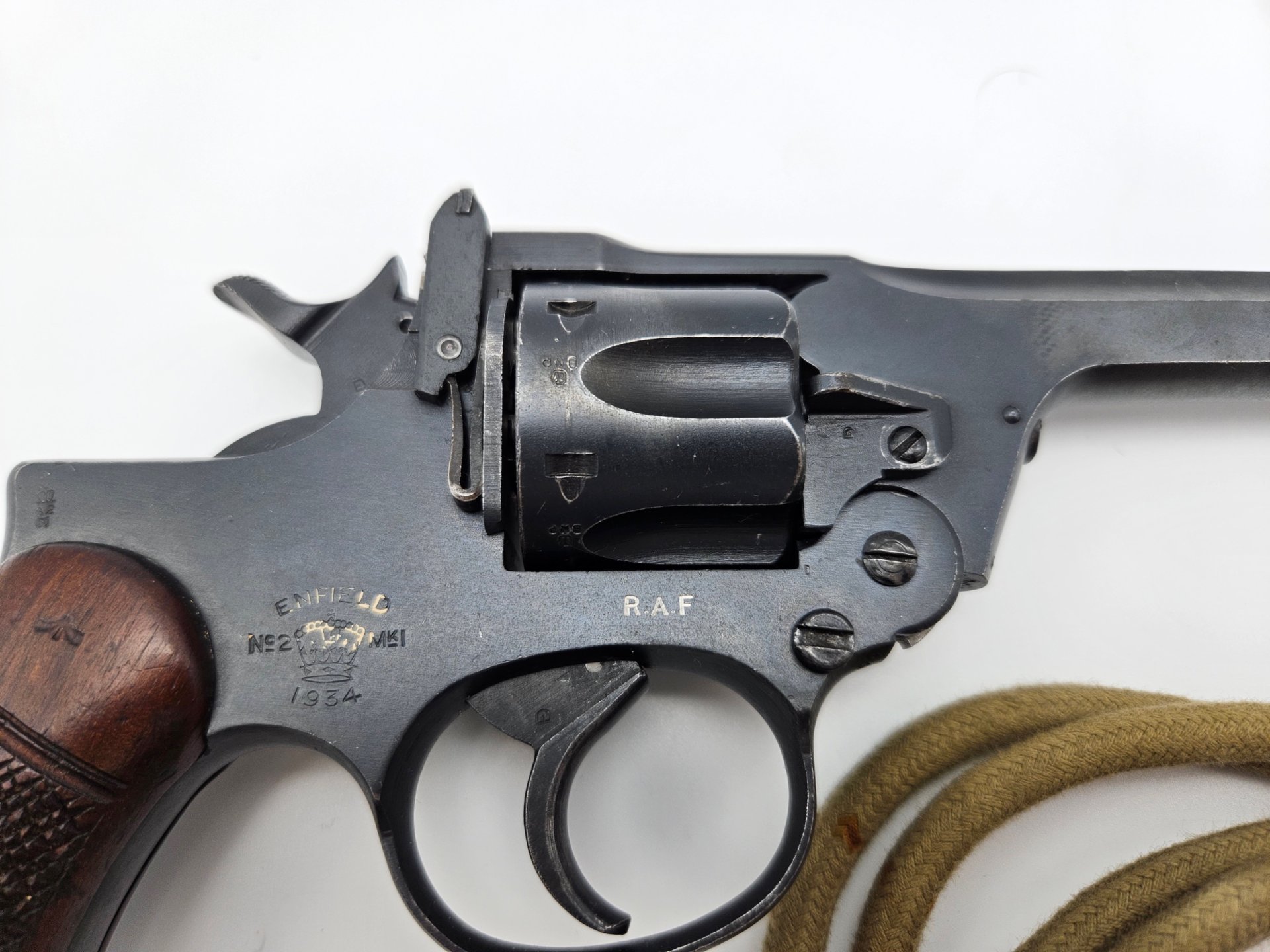 Enfield No. 2 Mk I* Service Revolver R.A.F. Stempel Kal. .38 S&W – Bild 3