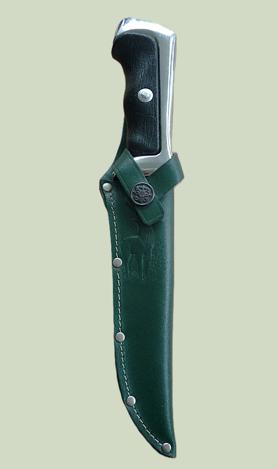 Altes Jagdmesser Bowie Hirsch Schneidteufel Solingen – Bild 3