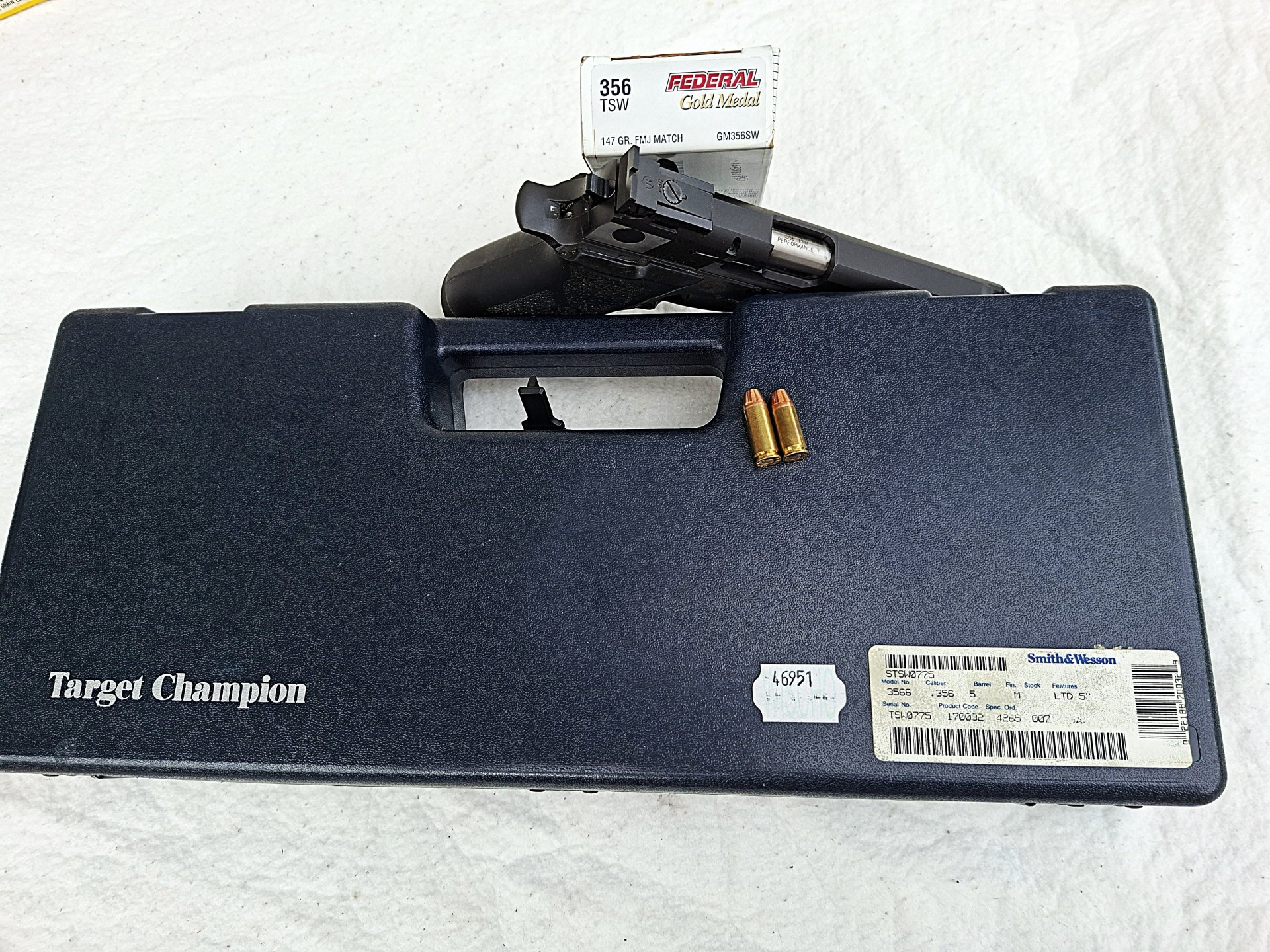 S&W Mod. 3566 Limited Cal. .356TSW ( 9X21,5) mit WL Cal. .9mm Para – Bild 3