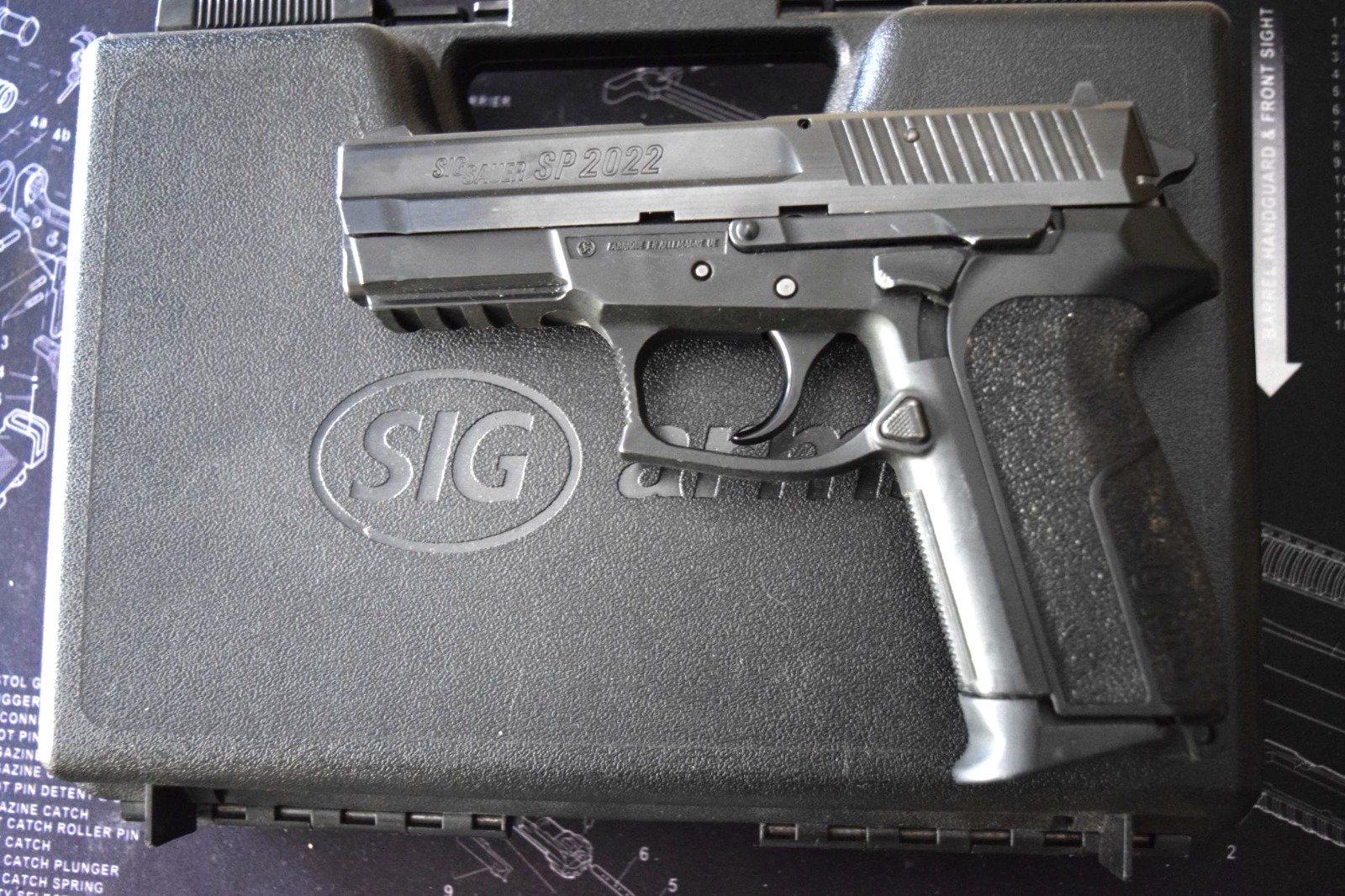 SIG Sauer SP 2022 Polizei Tessin – Bild 1