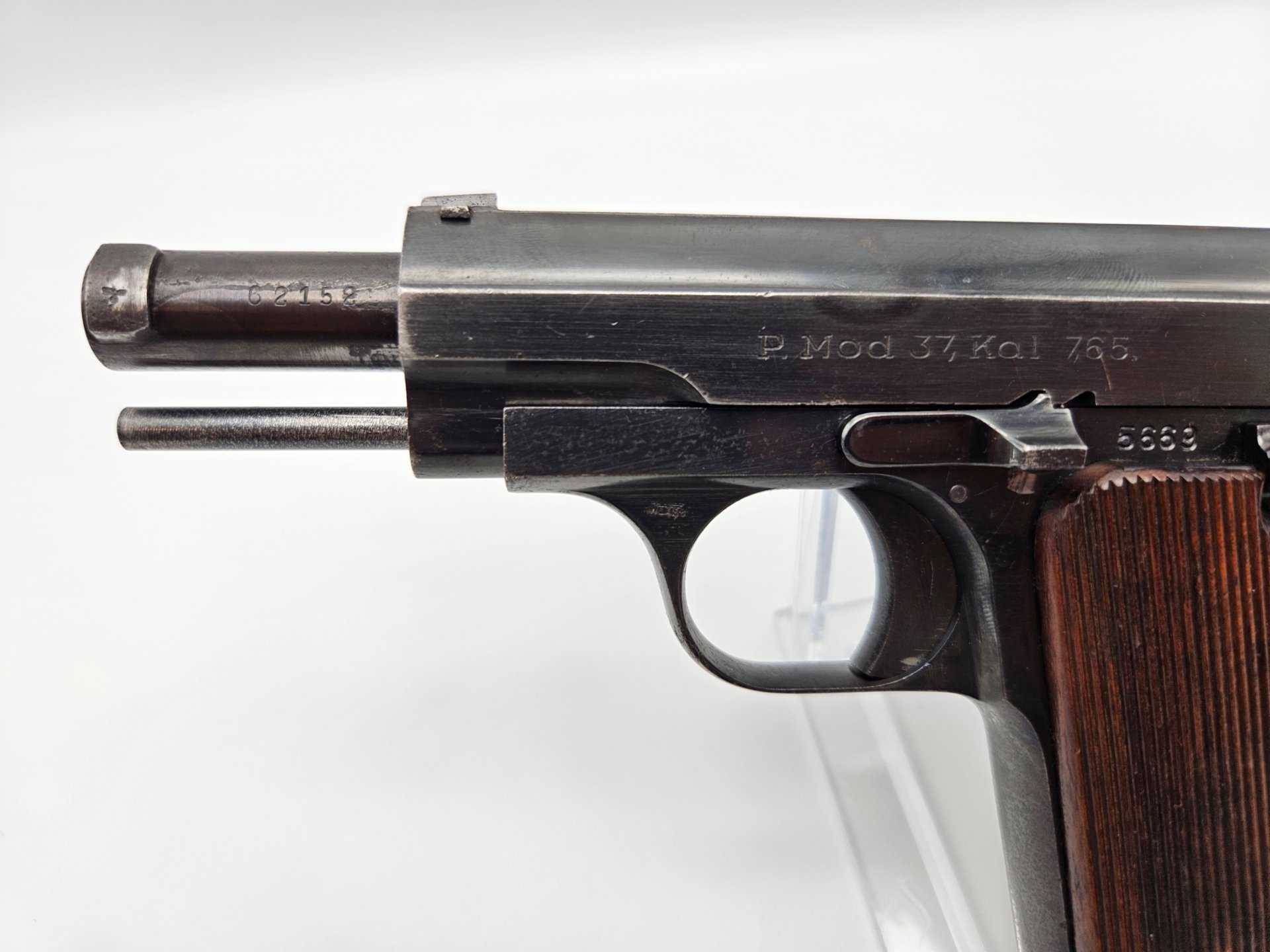 Pistole Femaru FEG Modell 37 P. Mod. 37, JHV 43, Kal. 7,65 mm – Bild 3