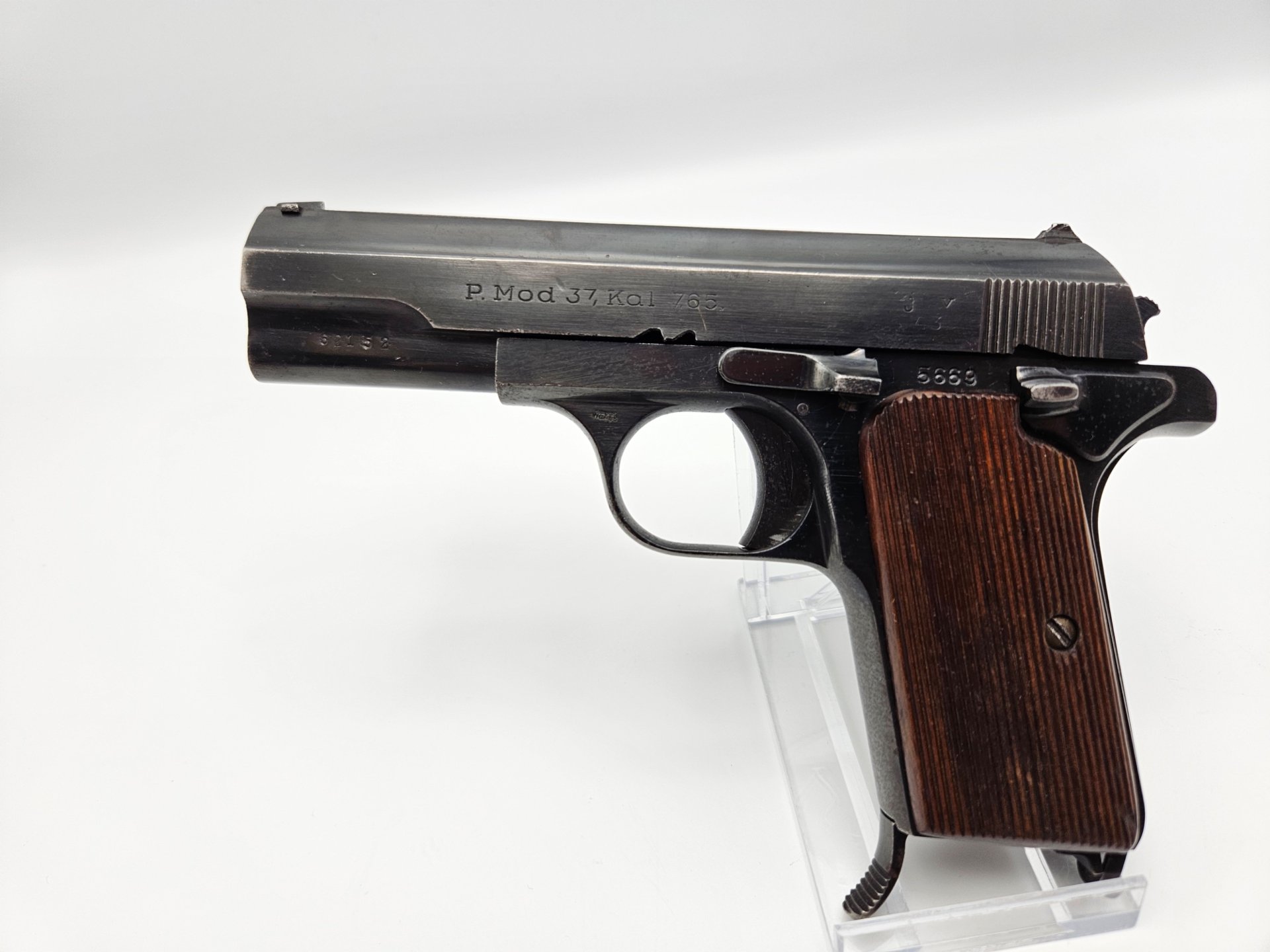 Pistole Femaru FEG Modell 37 P. Mod. 37, JHV 43, Kal. 7,65 mm – Bild 1