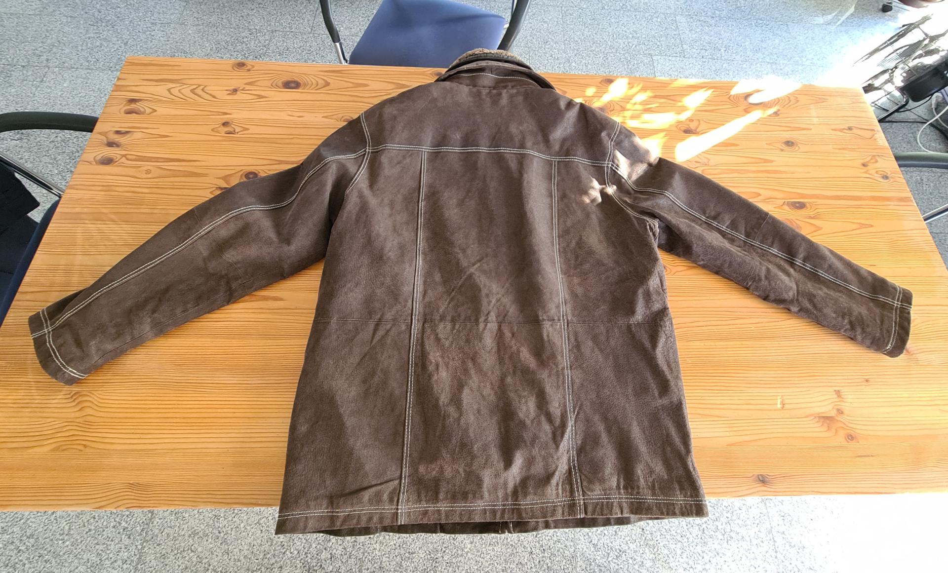 Tom Tailor Herren Lederjacke XXXL (Übergangsjacke) – 100 % Echtleder - TOP – Bild 2