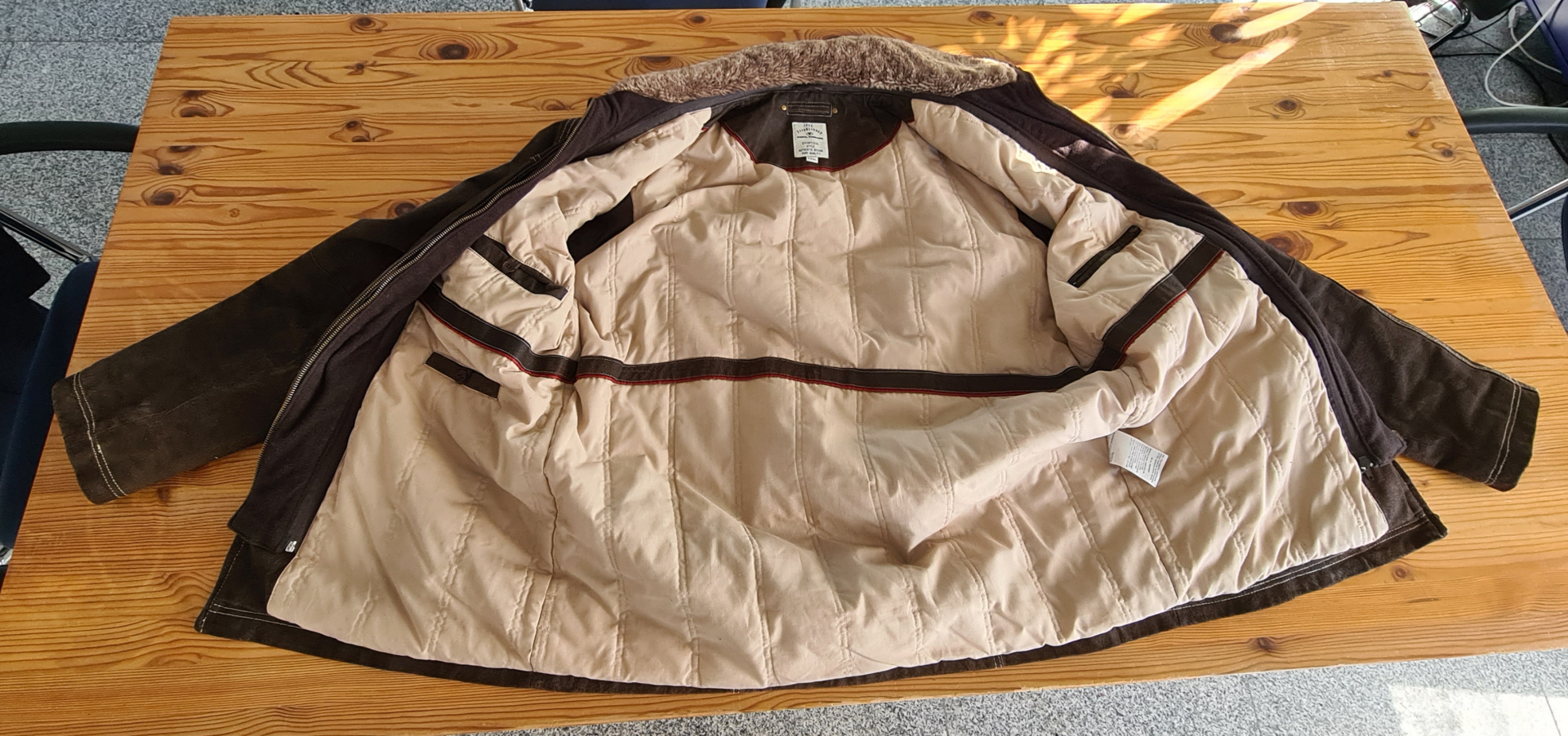 Tom Tailor Herren Lederjacke XXXL (Übergangsjacke) – 100 % Echtleder - TOP – Bild 3