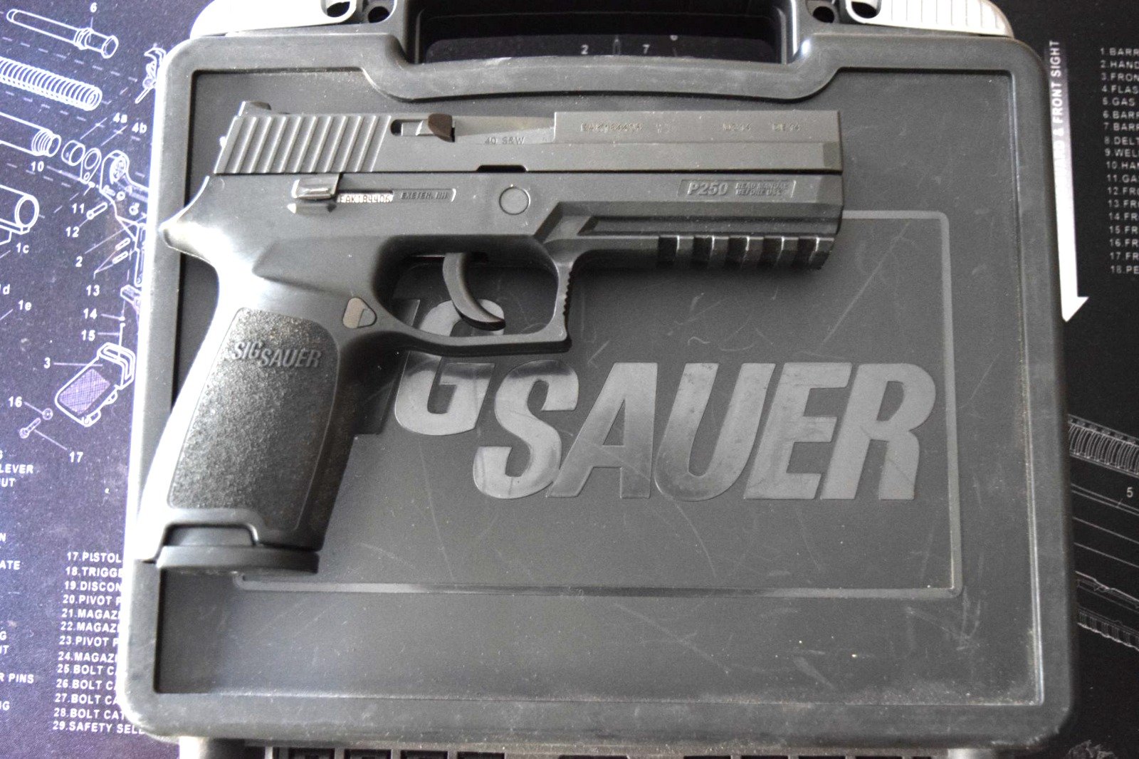 SIG Sauer P 250 40 S&W – Bild 1