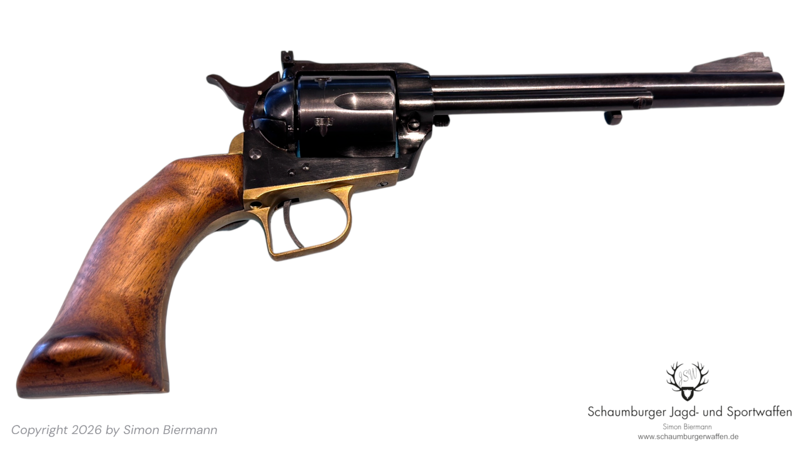 Revolver, Armi Jaeger, Super Dakota, Kal. .44RemMag, guter Zustand. – Bild 1