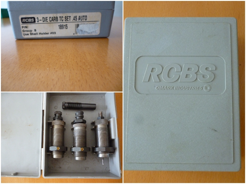 Matrizensatz RCBS .45AUTO – Bild 1