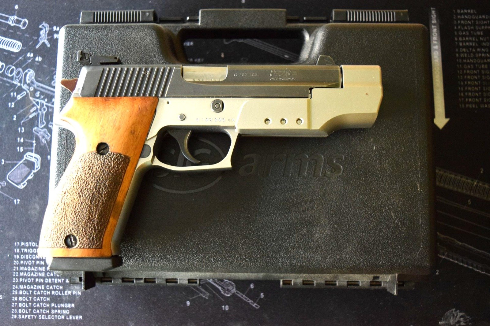 SIG Sauer P 220 S Ganzstahl – Bild 2