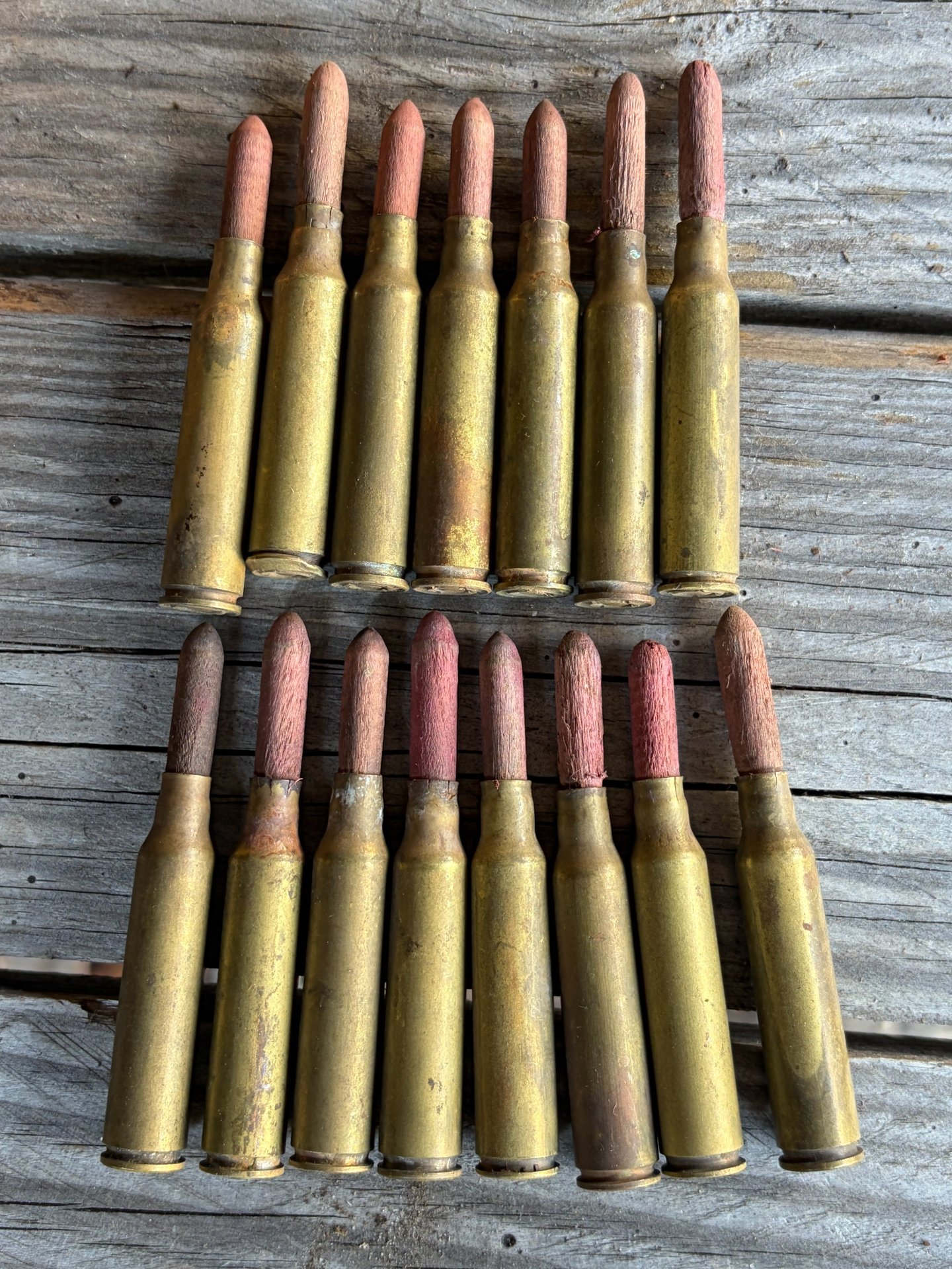 Schachtel mit Deko Platzpatronen 6,5mm Carcano verwendet von der Wehrmacht – Bild 1