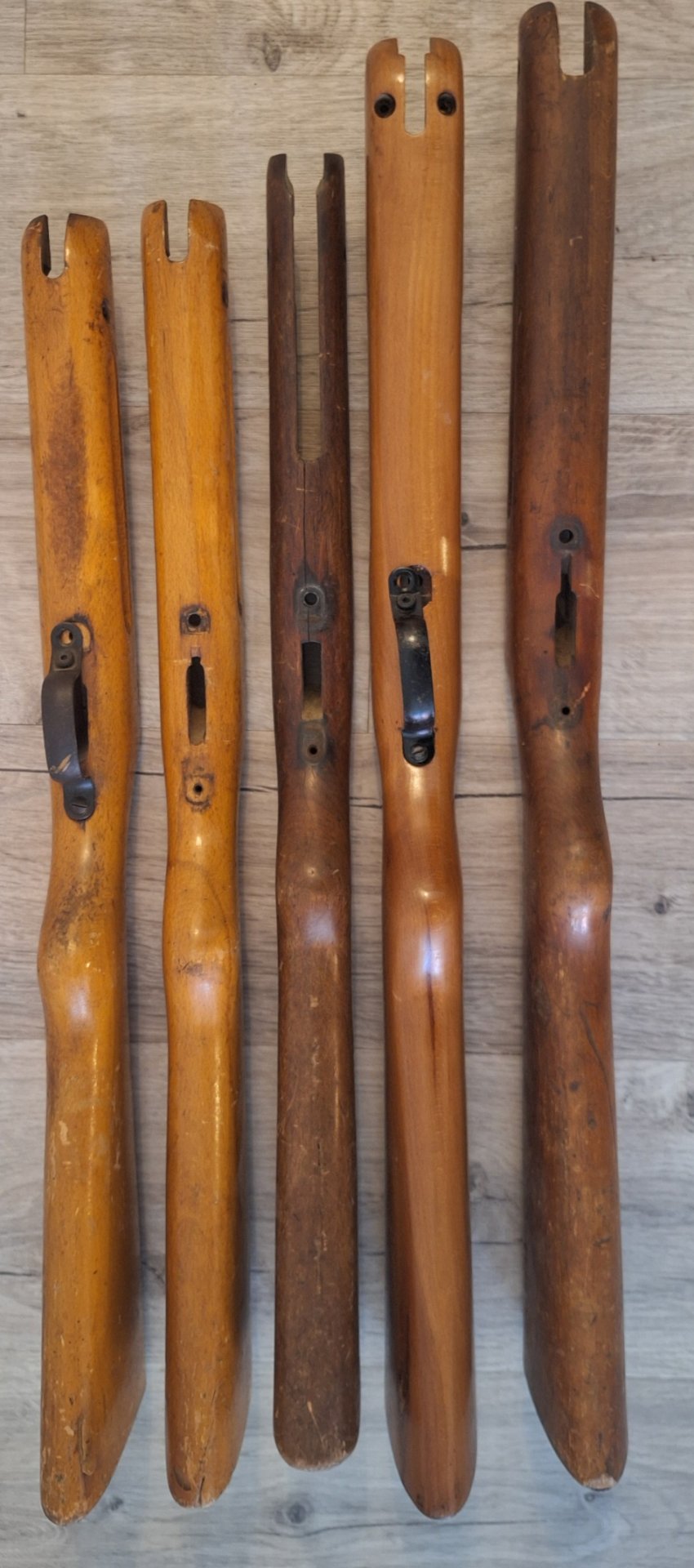 Konvolut Holzschäfte Haenel DDR Luftgewehr diverse Modelle gebraucht – Bild 4