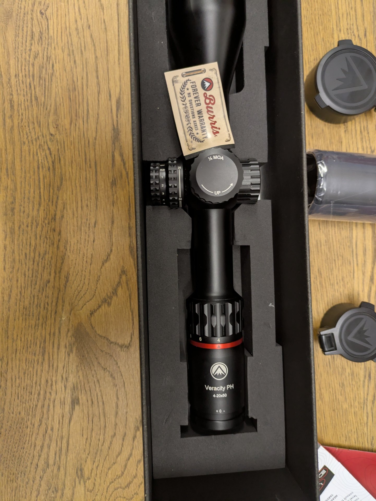 Burris Zielfernrohr Veracity PH 4-20x50 Ansehen beleuchtet – Bild 1