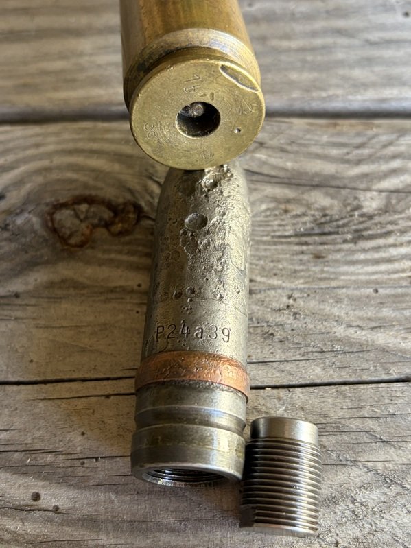 Seltene 2cm MG204 Patrone ÜB Luftwaffe der Wehrmacht – Bild 2