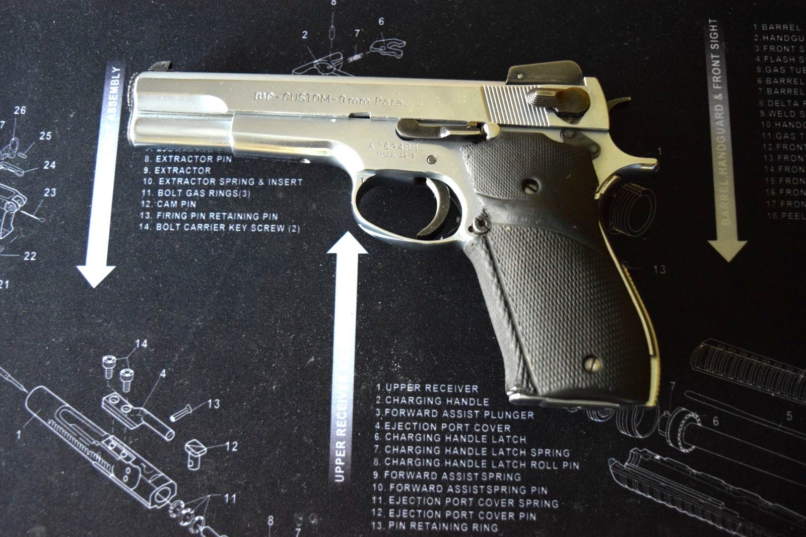 Smith & Wesson M 52 9 mm Luger – Bild 1
