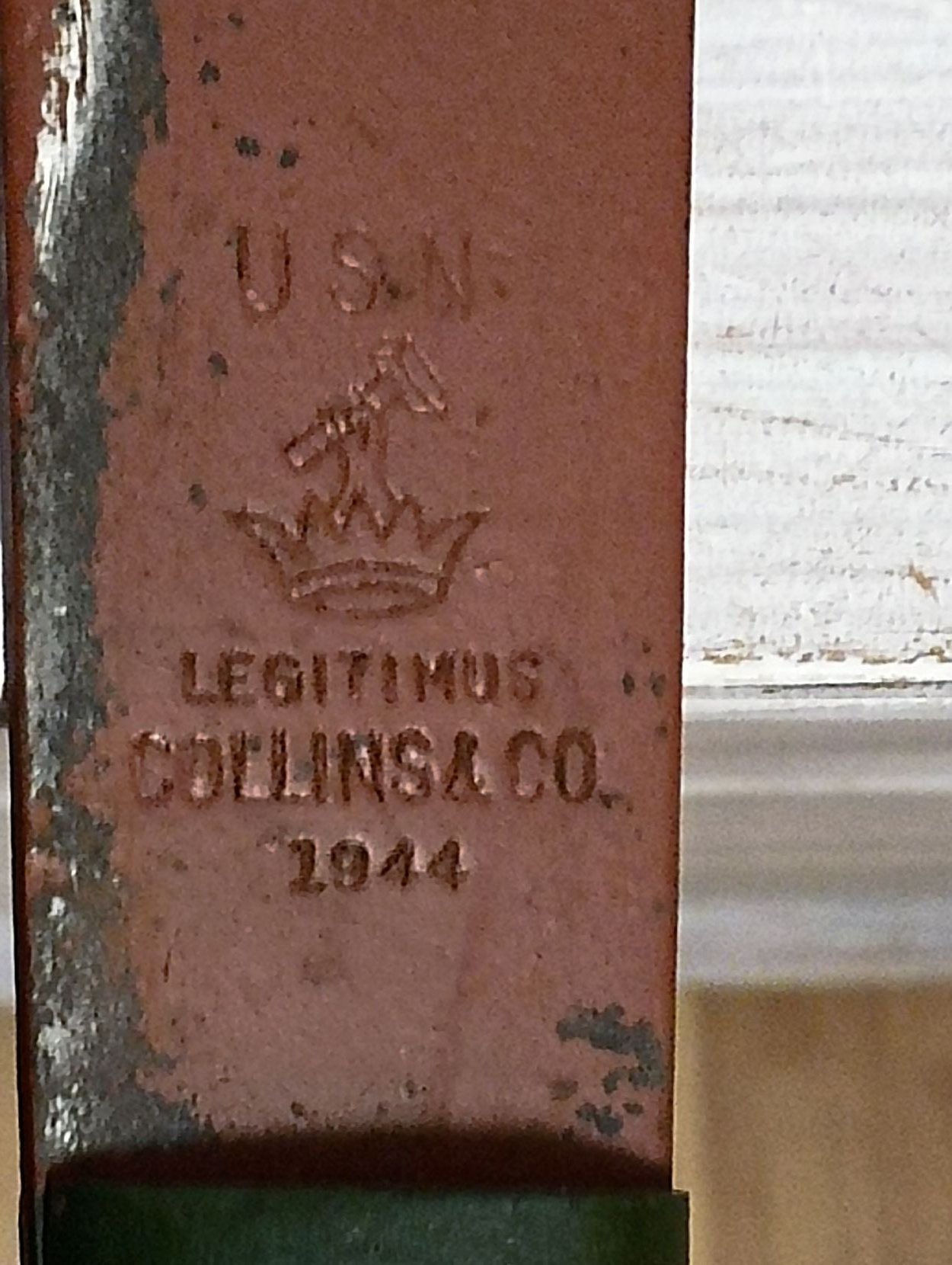 US Navy Machete 1944 Legitimus Collins & Co – Bild 3