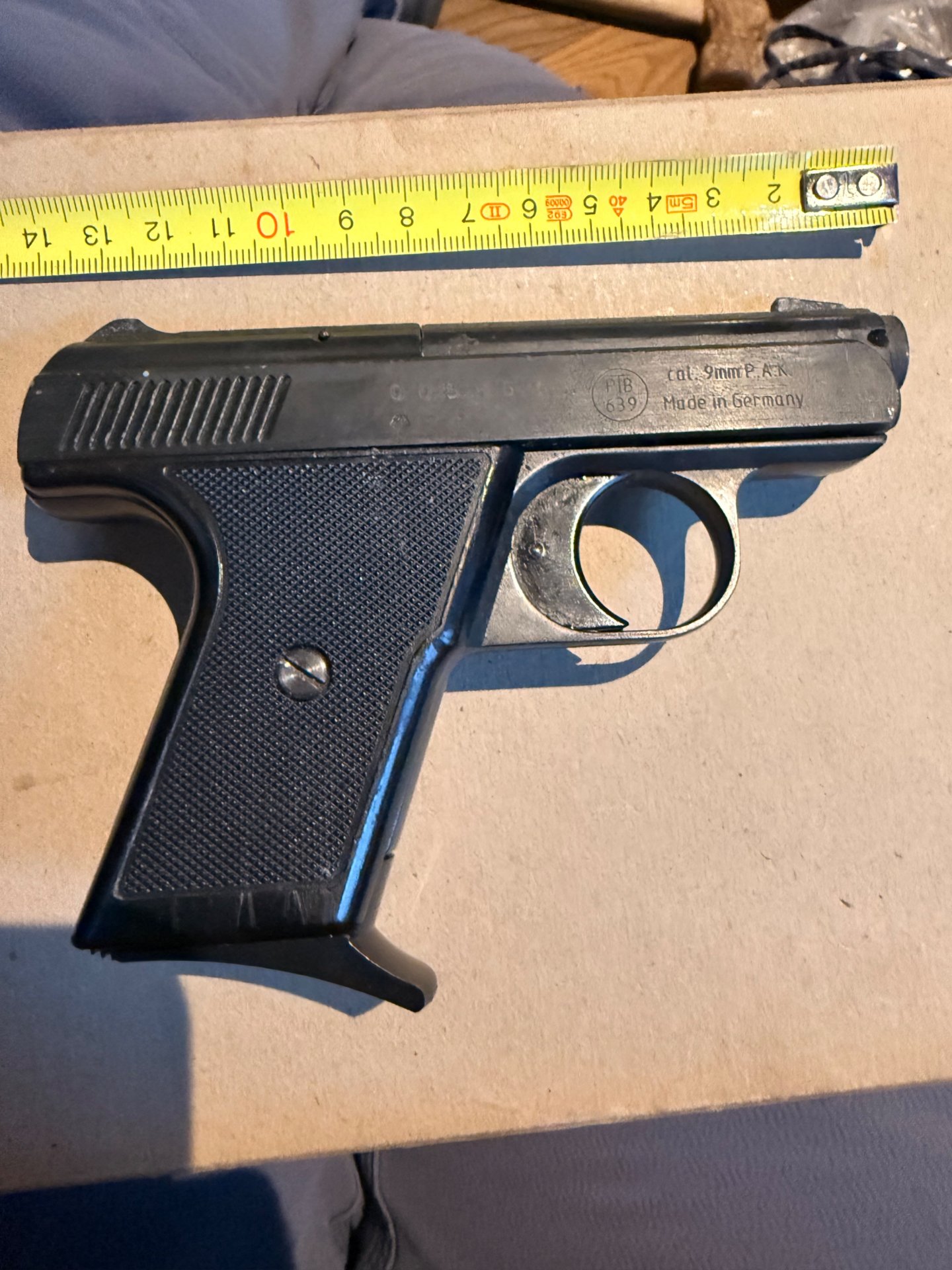 Pistole Alpina SportMod. Panther cal. 9mm P.A.K. – Bild 1