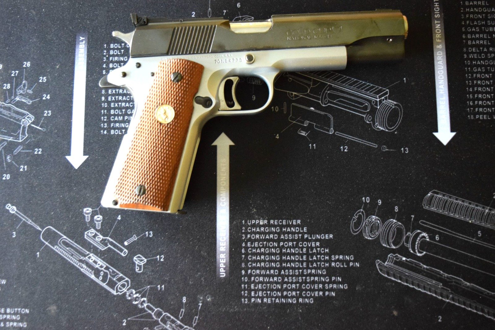 Colt Gold Cup System Breuers 45 Auto – Bild 2