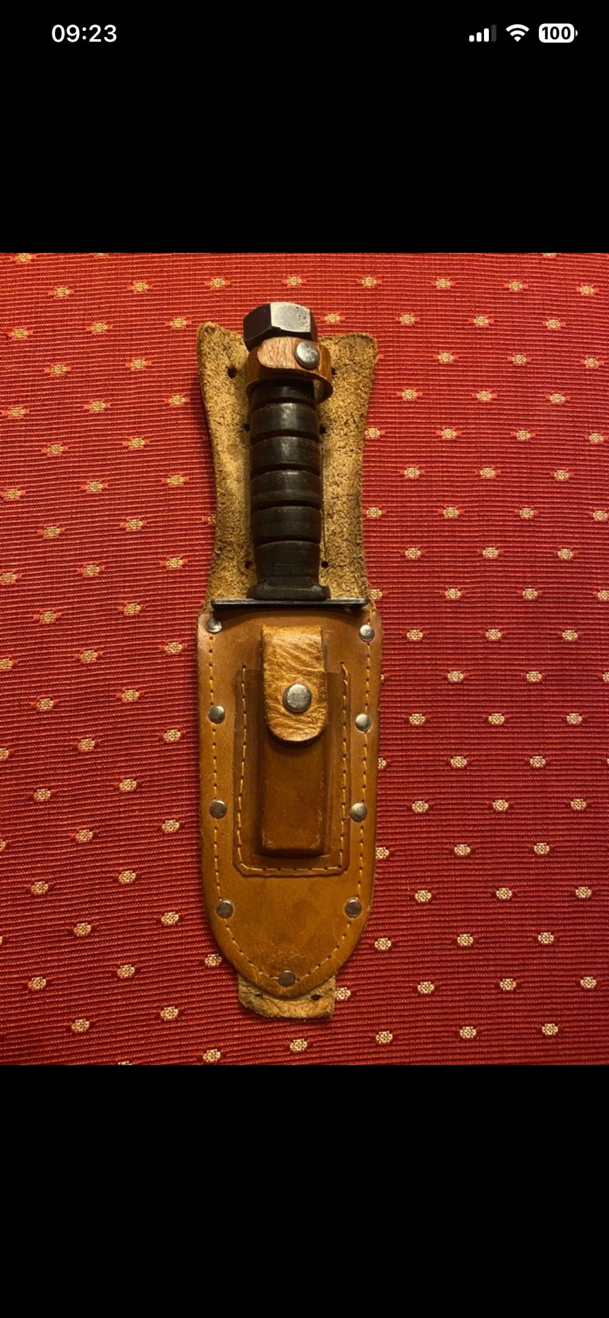 USA Air Force Pilot Survival Knife Vietnam 1972 – Bild 1