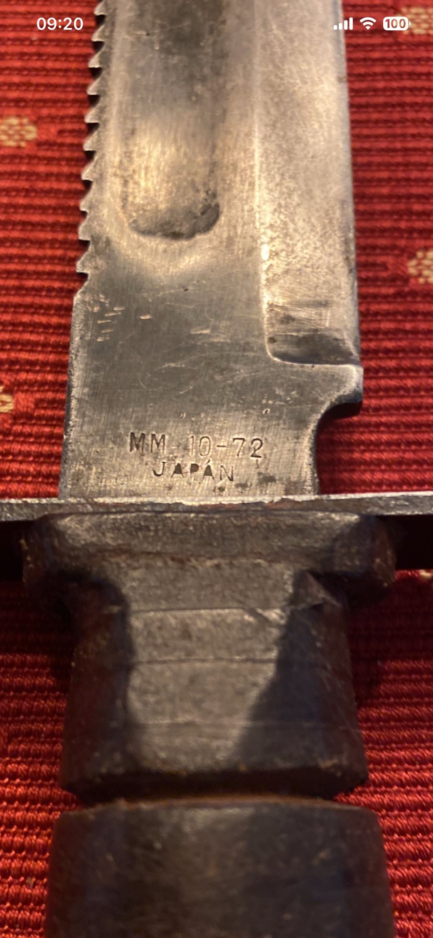USA Air Force Pilot Survival Knife Vietnam 1972 – Bild 2