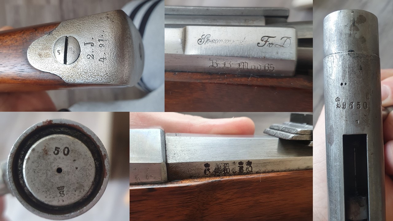 Dreyse Zündnadelgewehr M65 Jägerbüchse – aus Sammlung – sehr guter Zustand!! – Bild 2