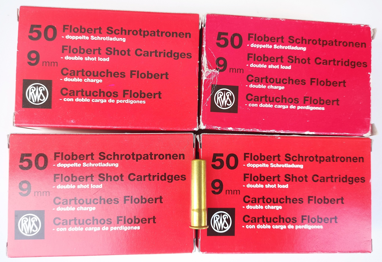 197 Patronen RWS 9mm Flobert Doppelschrot – Bild 1