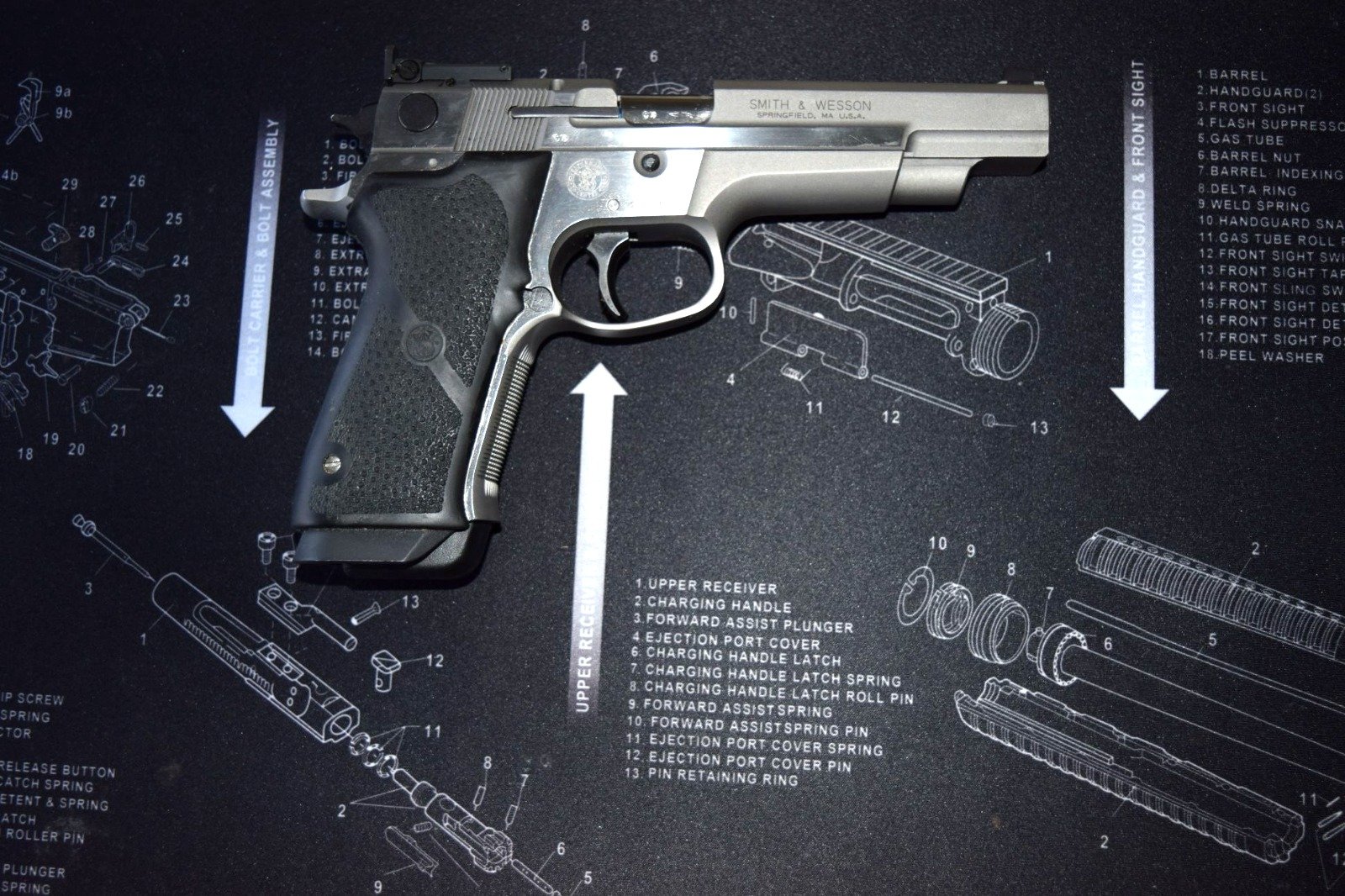 Smith & Wesson Target Champion 9 mm Luger – Bild 2