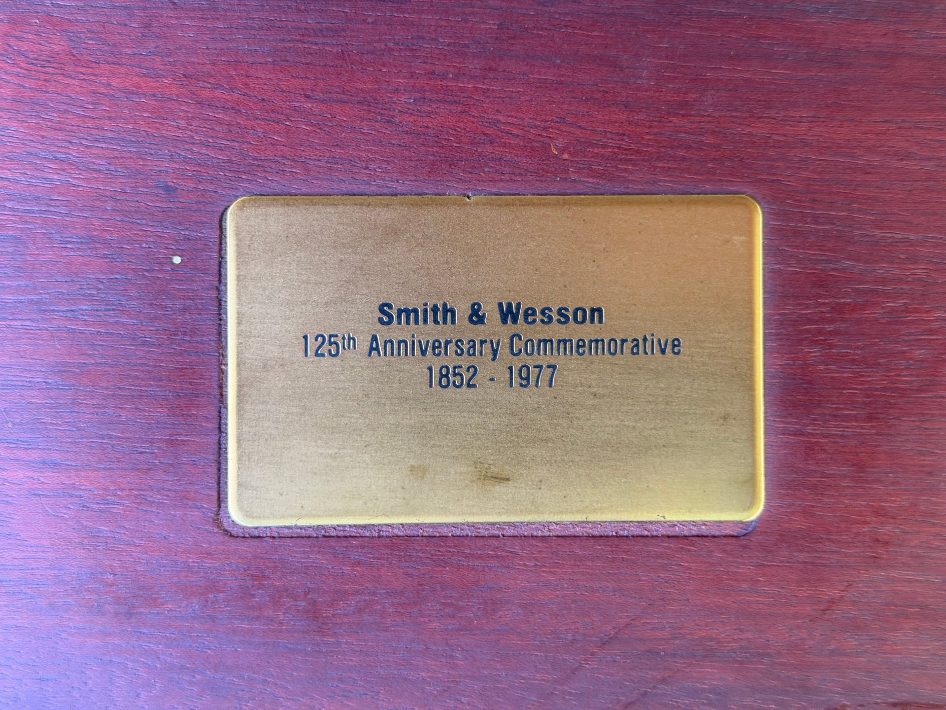 Smith & Wesson 125th Anniversary Commemorative 1852–1977 – Cal. .45 Colt – Bild 1