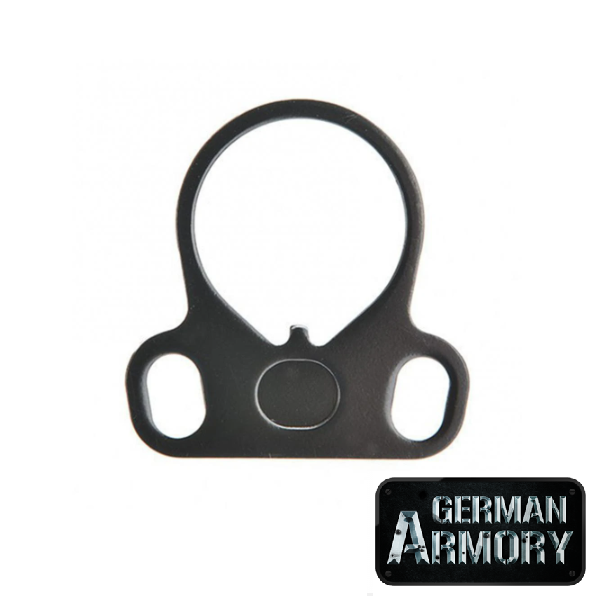 AR15 AR10 M16 OA15 XR15 XM177 Tearplate RECEIVER END PLATE mit Riemenösen beidseitig – Bild 1