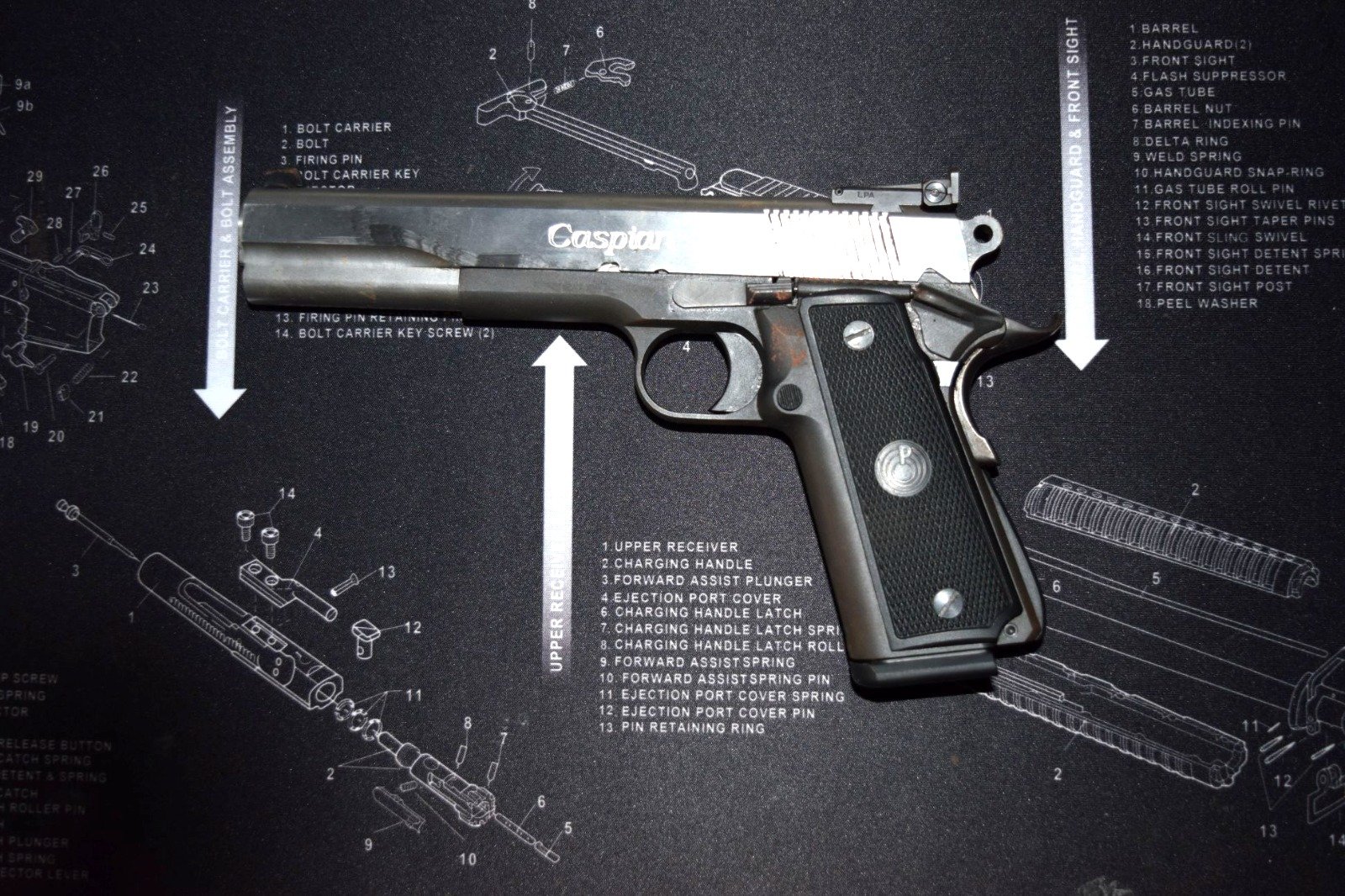 Caspian mit Para Ordnance Griffstück 45 Auto – Bild 2