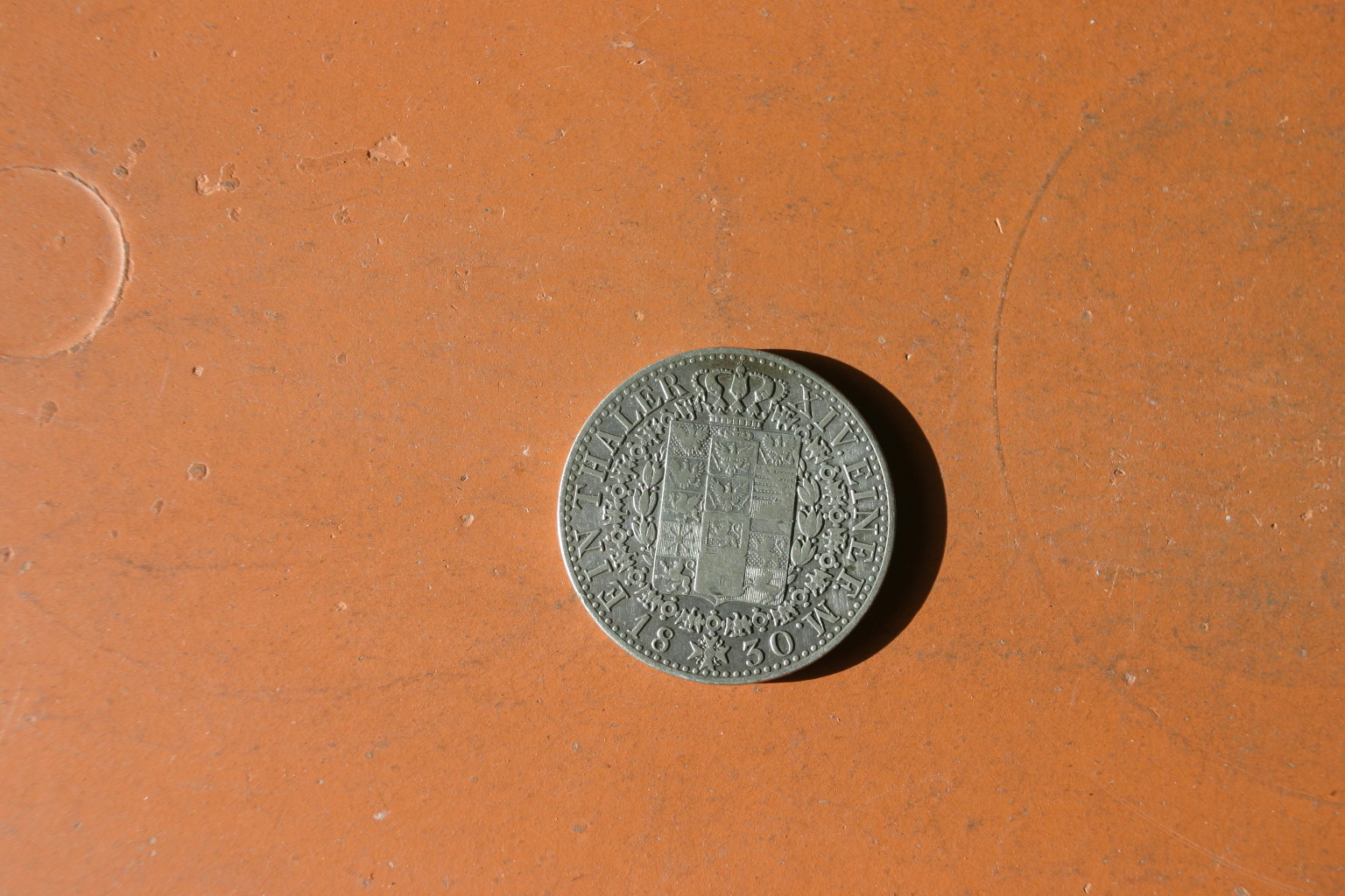Silbermünze Ein Thaler Preussen v 1830 – Bild 2