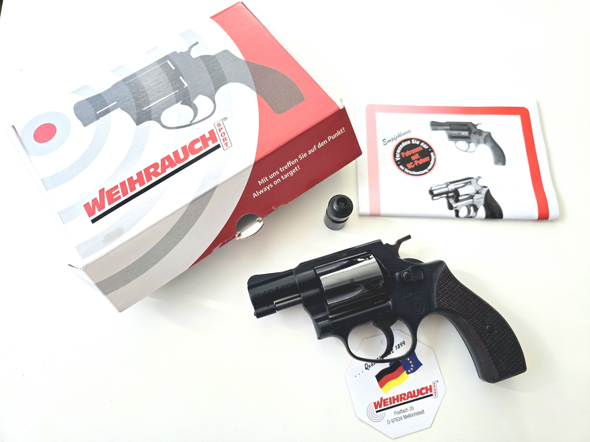 Weihrauch Arminius HW37 Rev. mit Holzgriffschalen – Bild 2