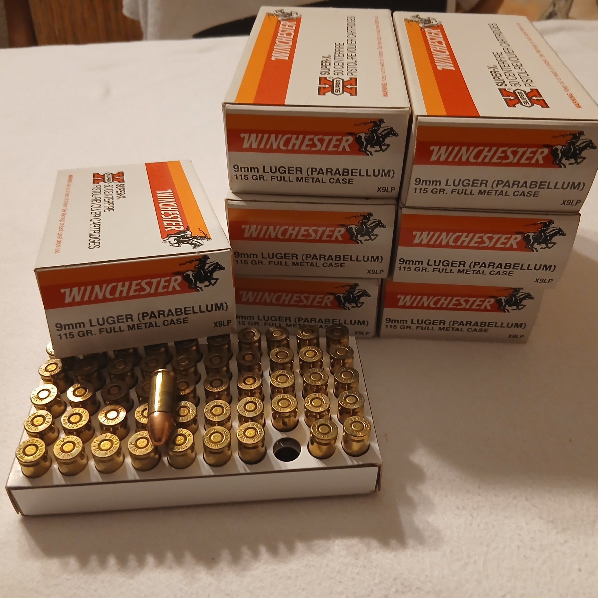 Munition Kal. 9 Para/Luger, 475 Patronen – Bild 1