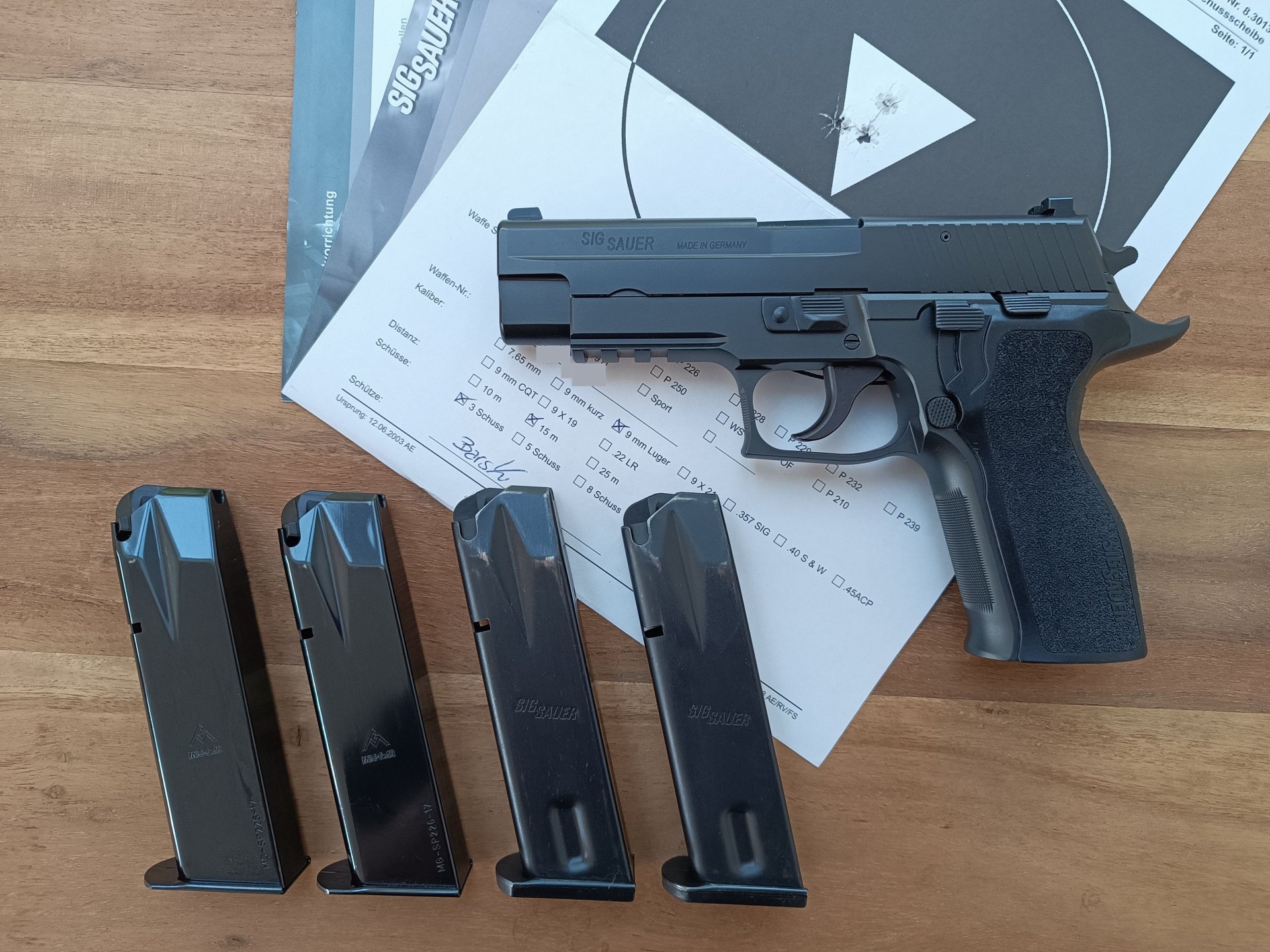 Sig P226 SL SO BT Eckernförde 9mmLuger – Bild 1