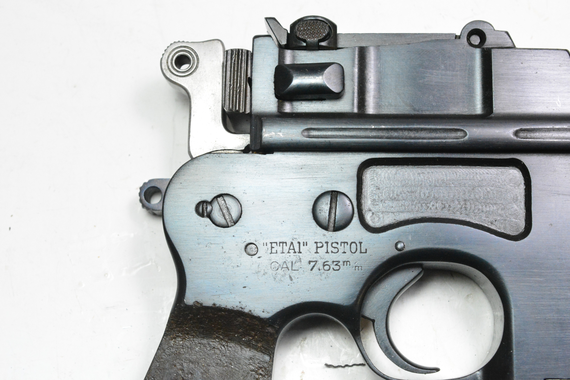 spanische Kopie C96 "ETAI", Kal.7,63mmMauser – Bild 3