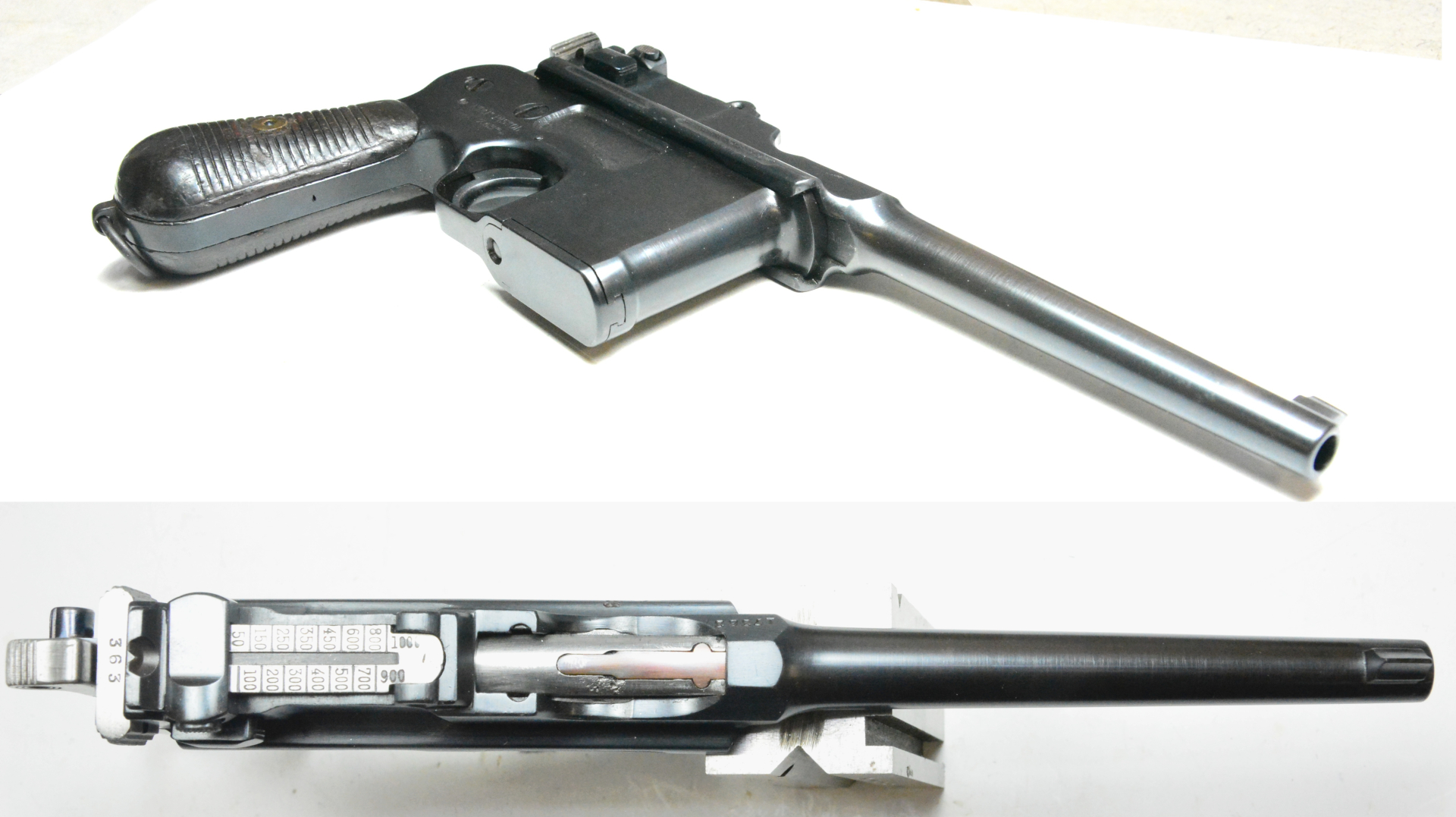spanische Kopie C96 "ETAI", Kal.7,63mmMauser – Bild 5