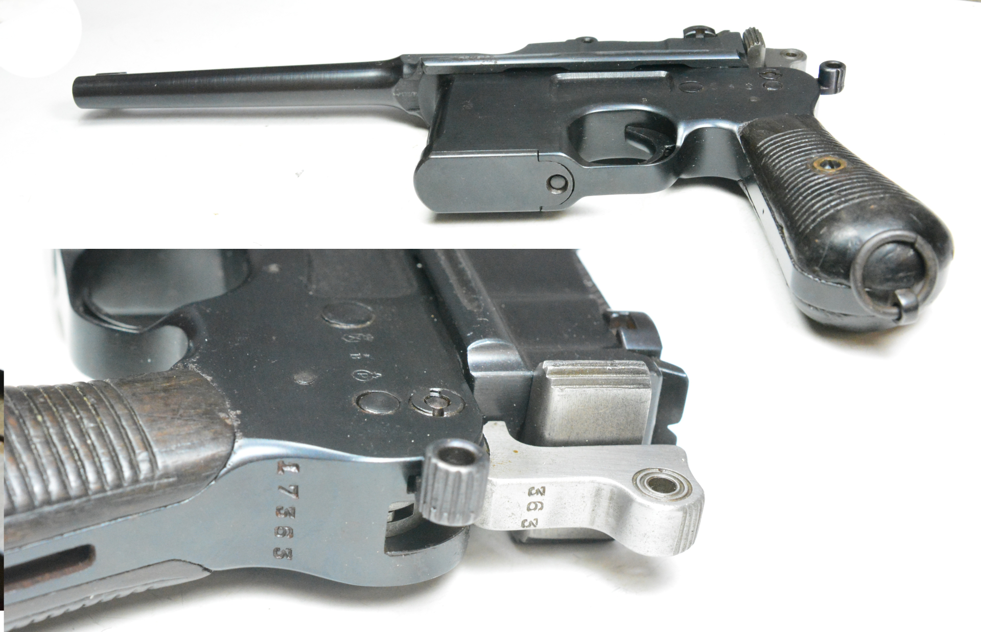 spanische Kopie C96 "ETAI", Kal.7,63mmMauser – Bild 4