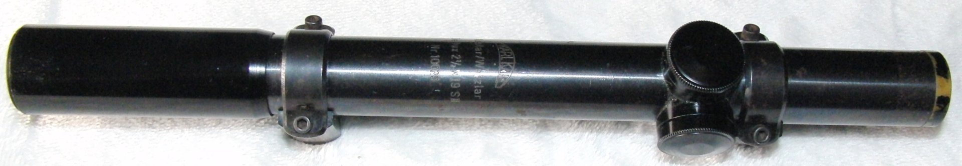Historisches Zielfernrohr Karl Kaps Asslar / Wetzlar Zielux 2 ½ x 19 SII Nr. 10020 – Bild 1
