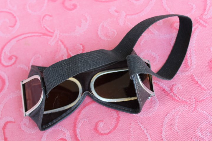 Originale Flieger Brille aus dem WKI. In Bestzustand. – Bild 2