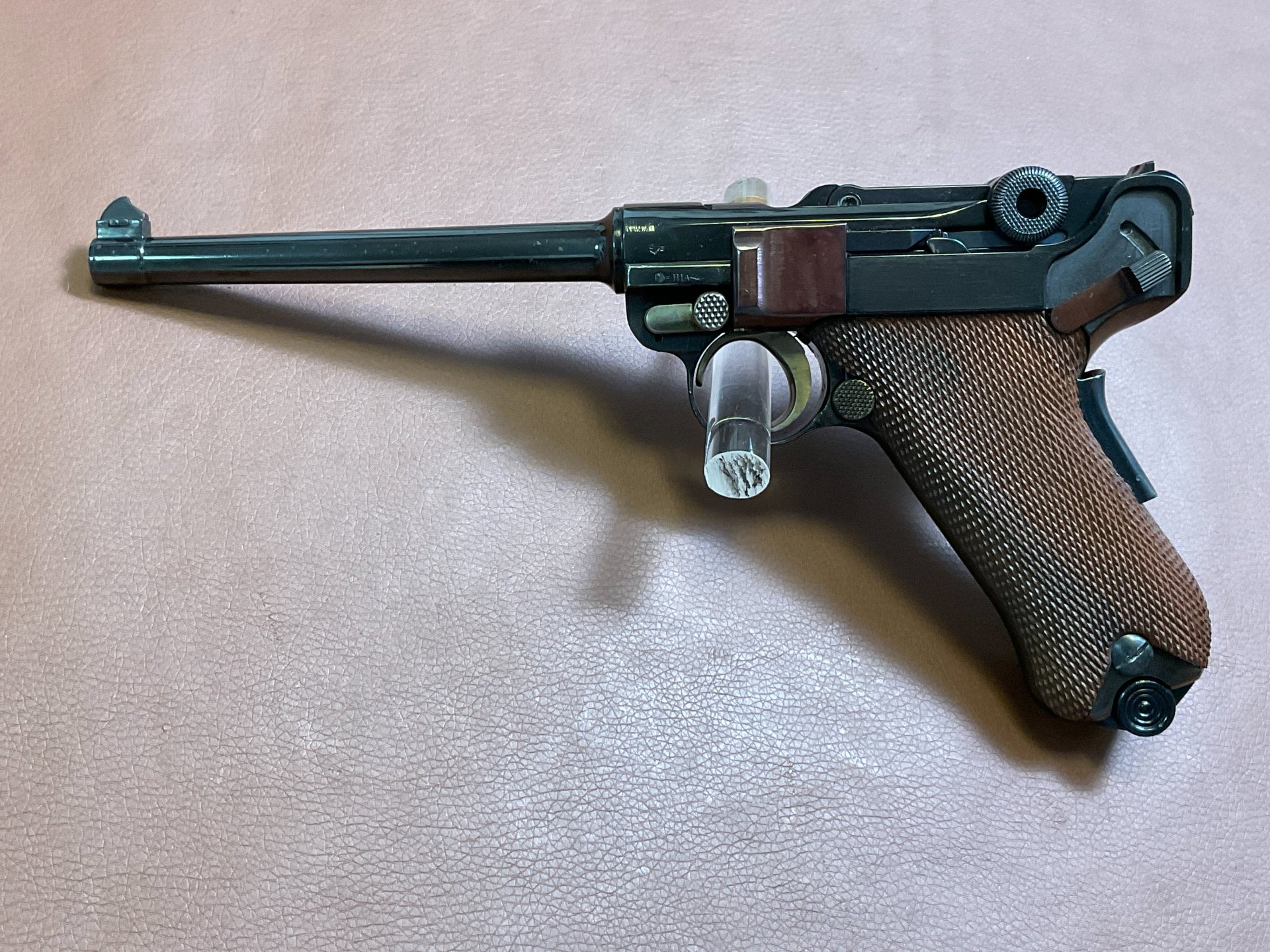 Parabellum Pistole Mauser Mod. 06/73 im Kaliber 7,65mmLuger SNR 10.005487 – Bild 1