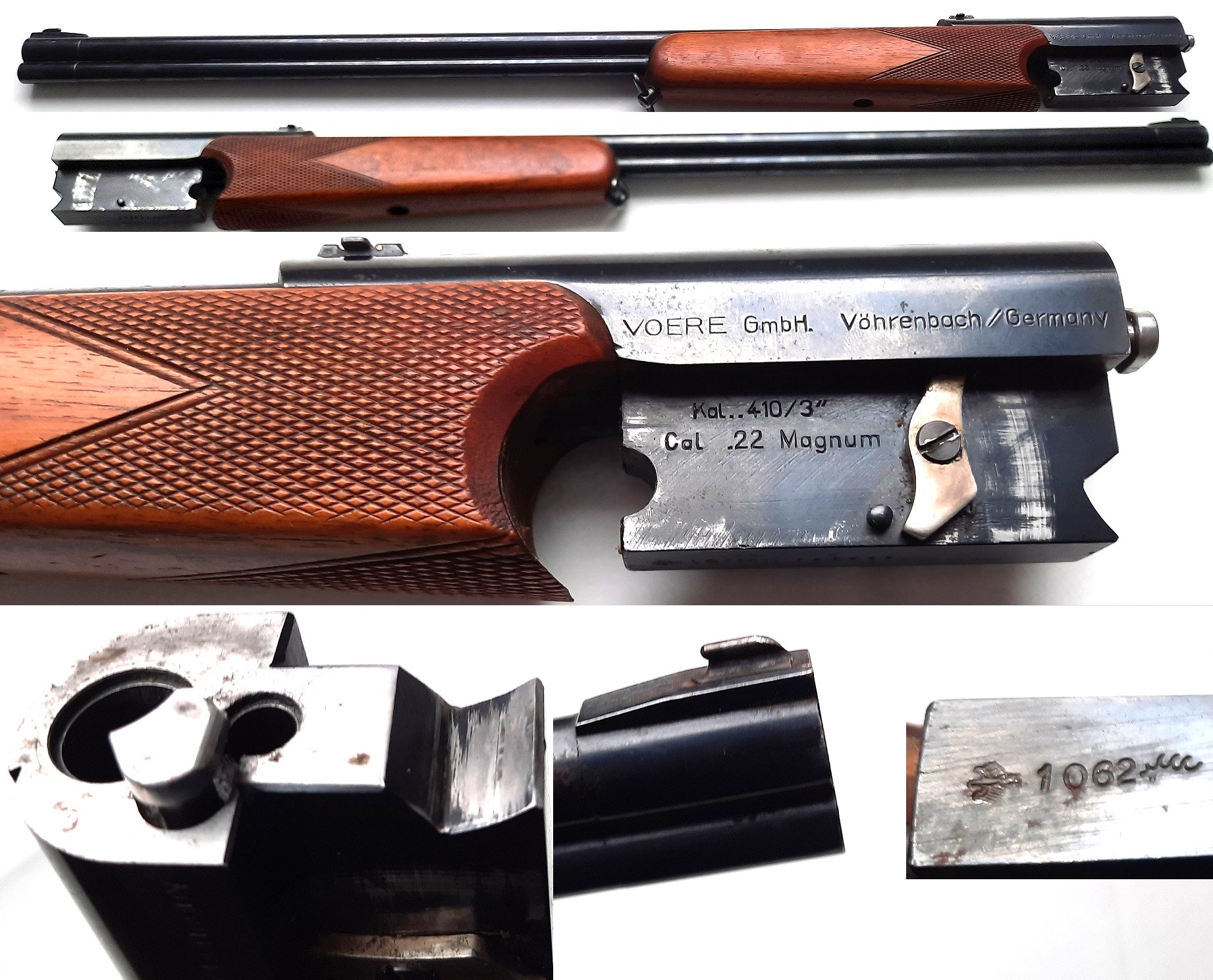 Wechsellauf Voere Prinzess KK BBF Kal. .410 & .22Mag SPIEGELBLANK – Bild 1